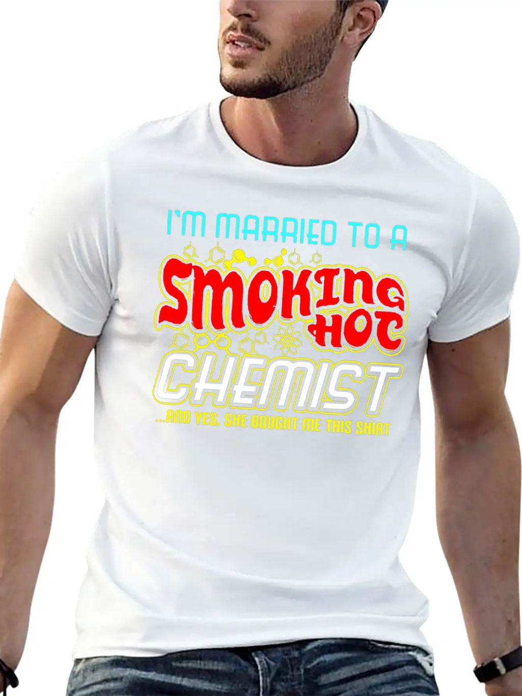 Smoking Hot Chemist Unisex Casual T-Shirt – Clean Design For Daily Comfort