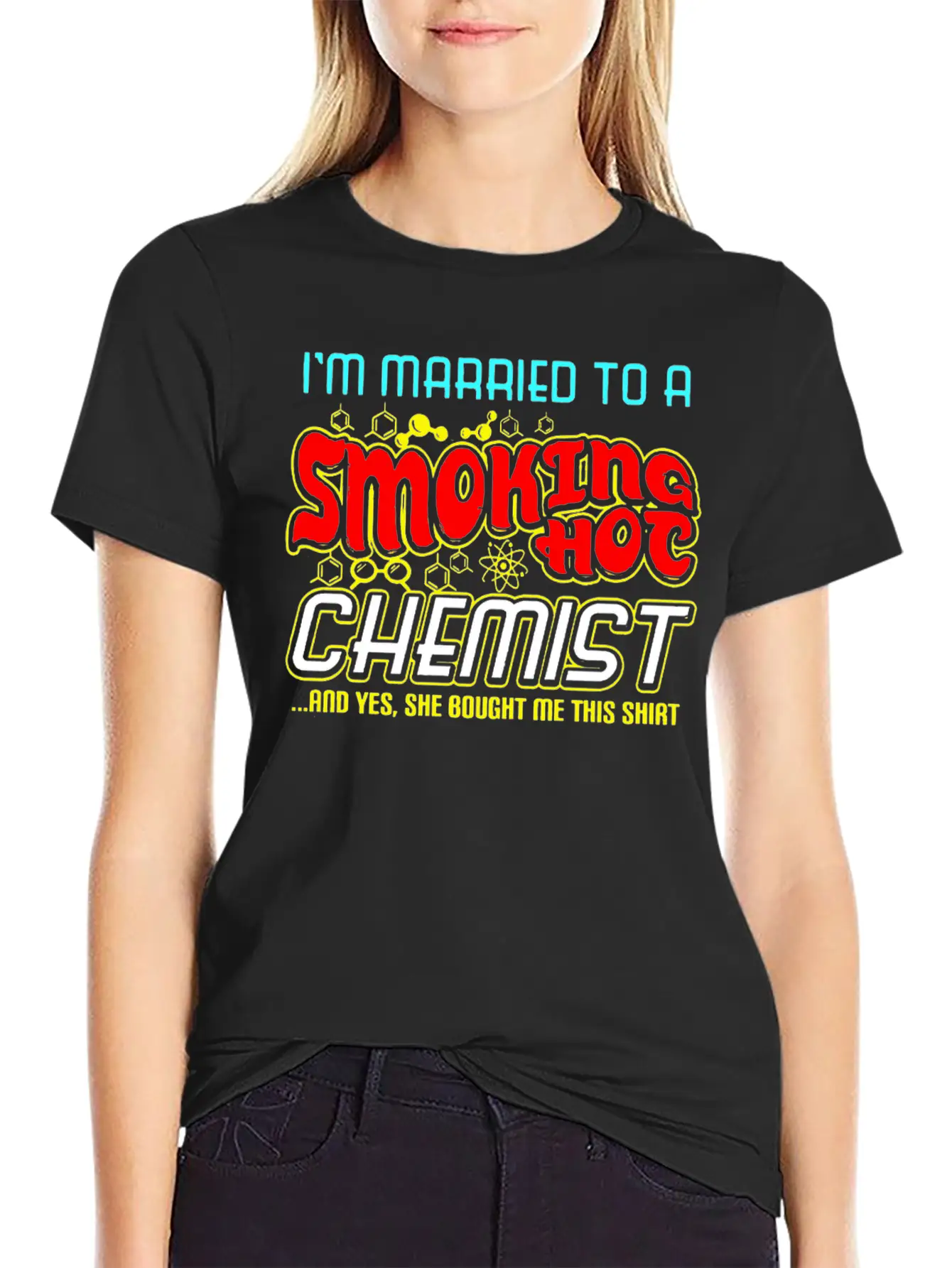 Smoking Hot Chemist Unisex Casual T-Shirt – Clean Design For Daily Comfort