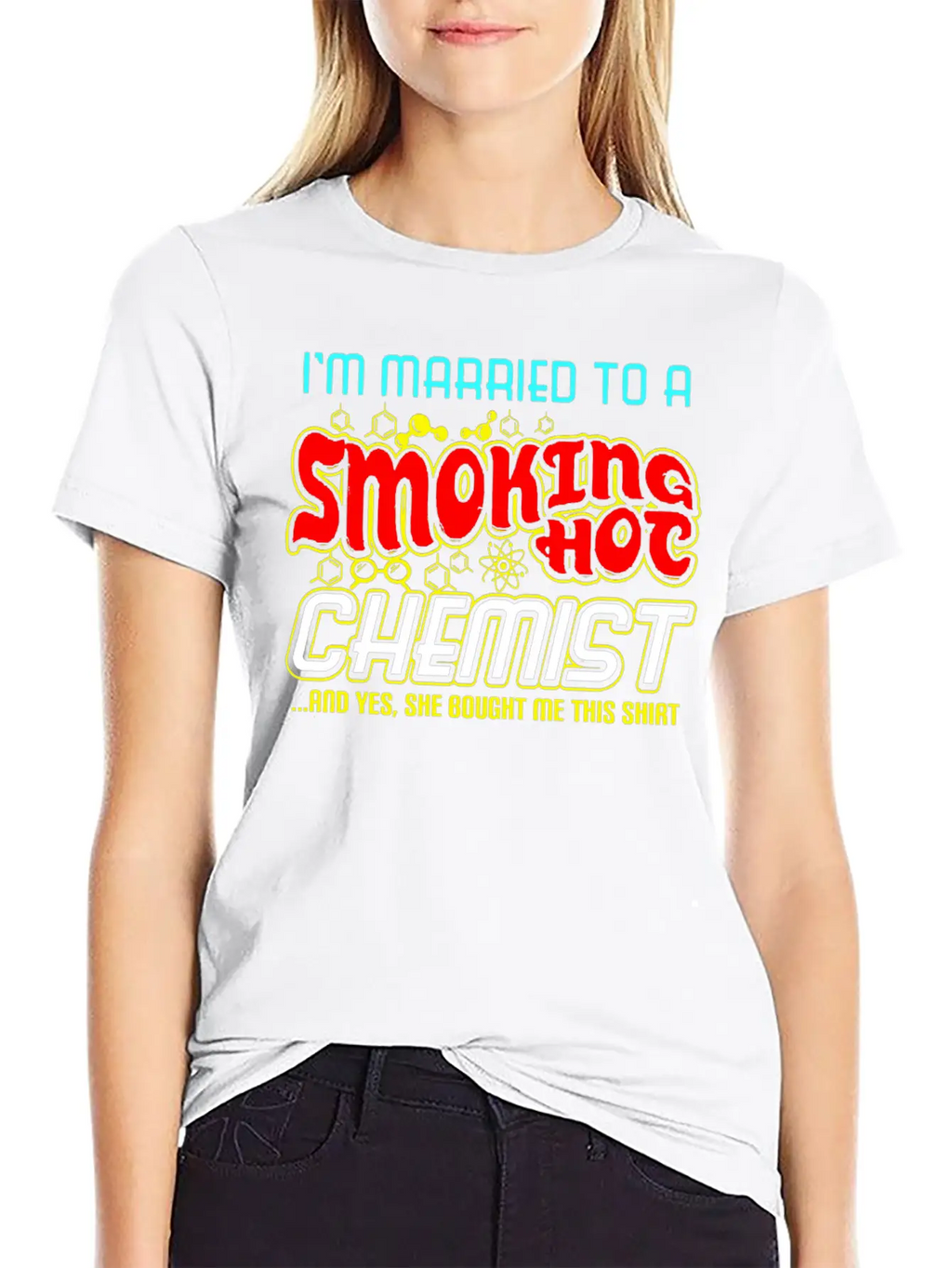 Smoking Hot Chemist Unisex Casual T-Shirt – Clean Design For Daily Comfort