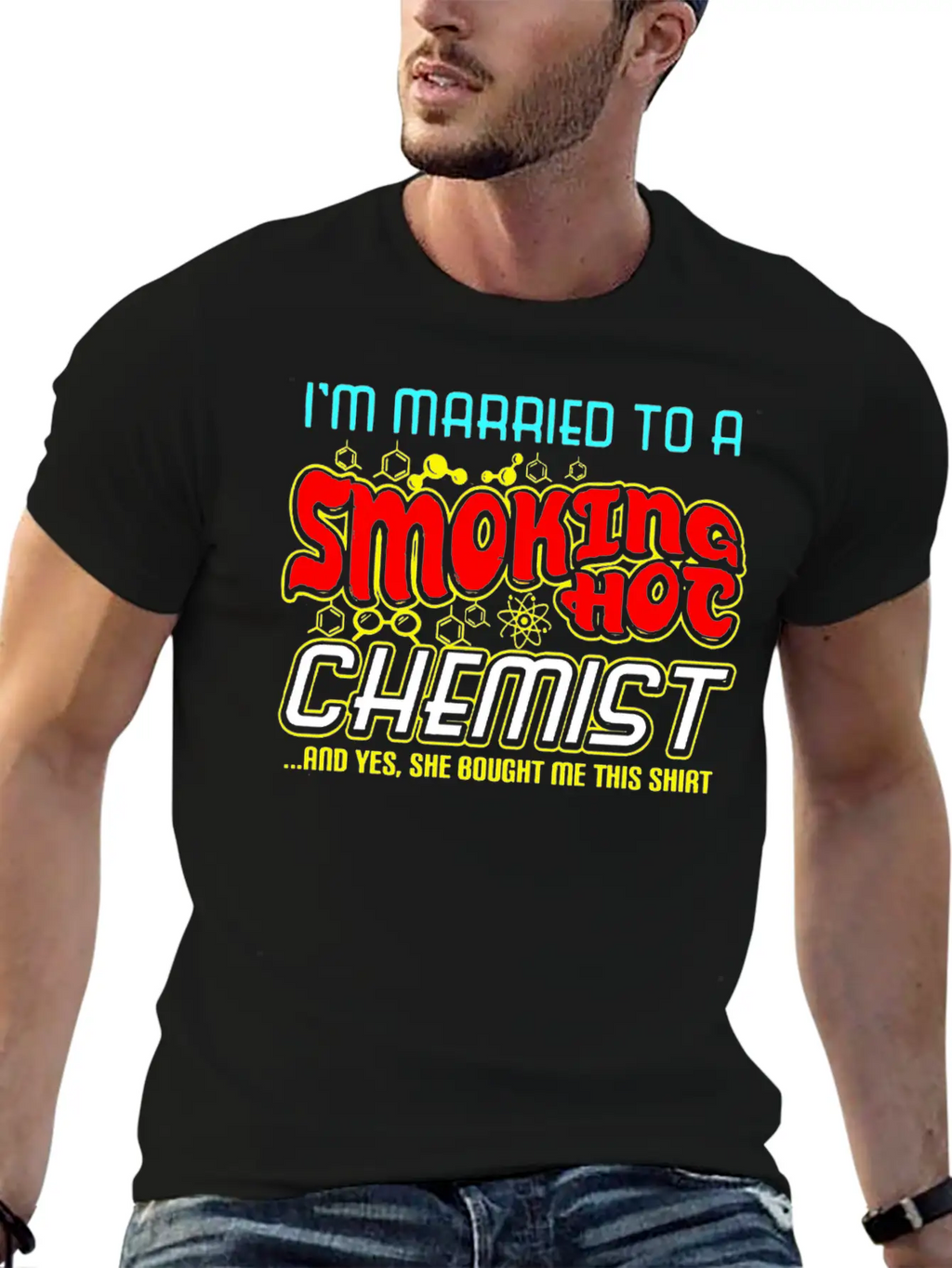 Smoking Hot Chemist Unisex Casual T-Shirt – Clean Design For Daily Comfort