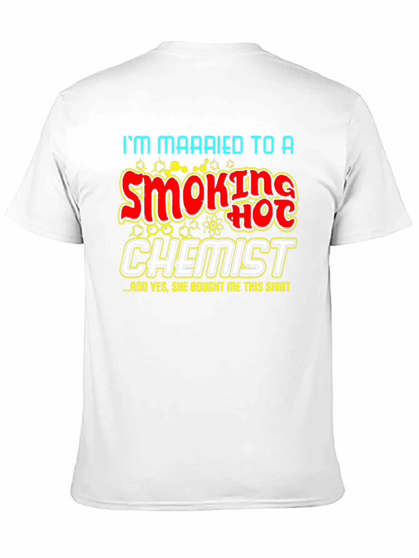 Smoking Hot Chemist Unisex Casual T-Shirt – Clean Design For Daily Comfort