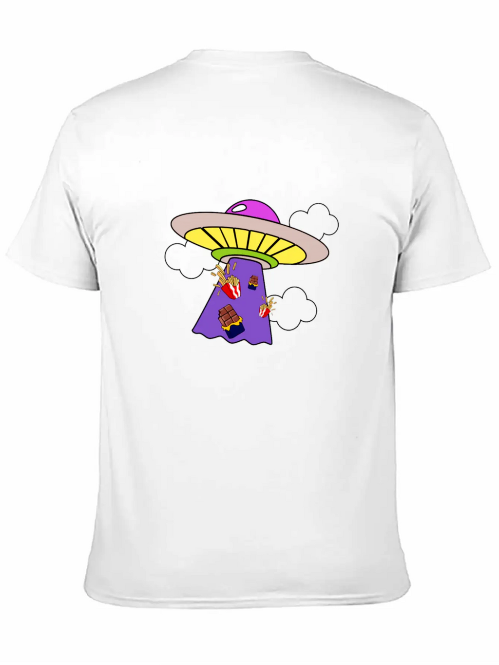 Snack Galaxy Unisex Casual T-Shirt – Clean Design For Daily Comfort