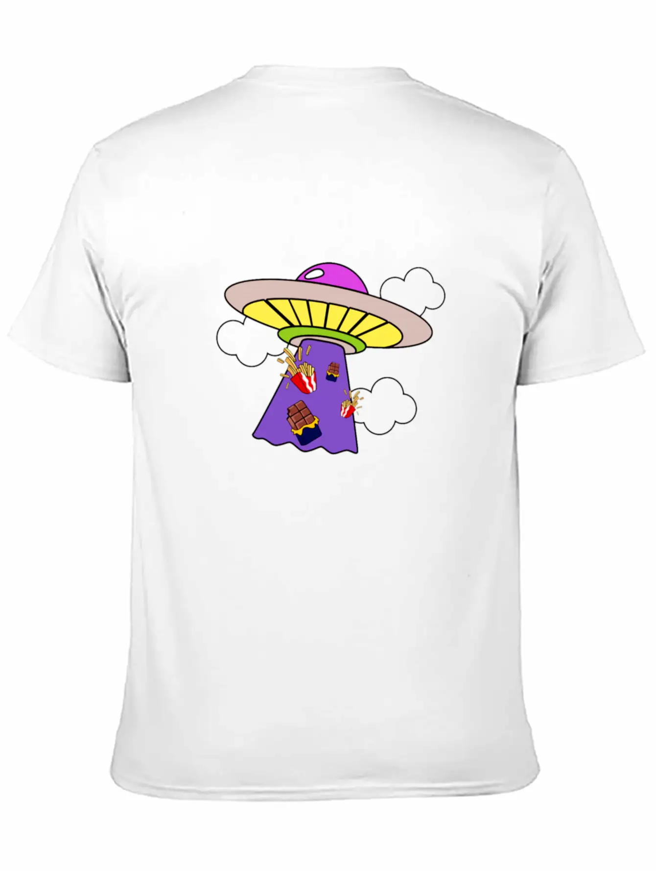 Snack Galaxy Unisex Casual T-Shirt – Clean Design For Daily Comfort