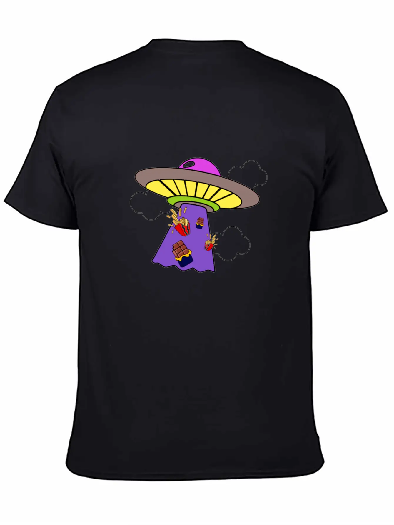 Snack Galaxy Unisex Casual T-Shirt – Clean Design For Daily Comfort