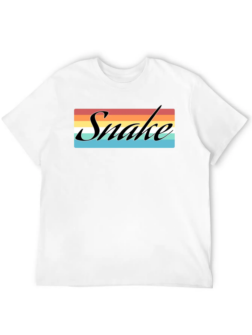 Snake Breathable Soft Cotton T-Shirt – Timeless Casual Look