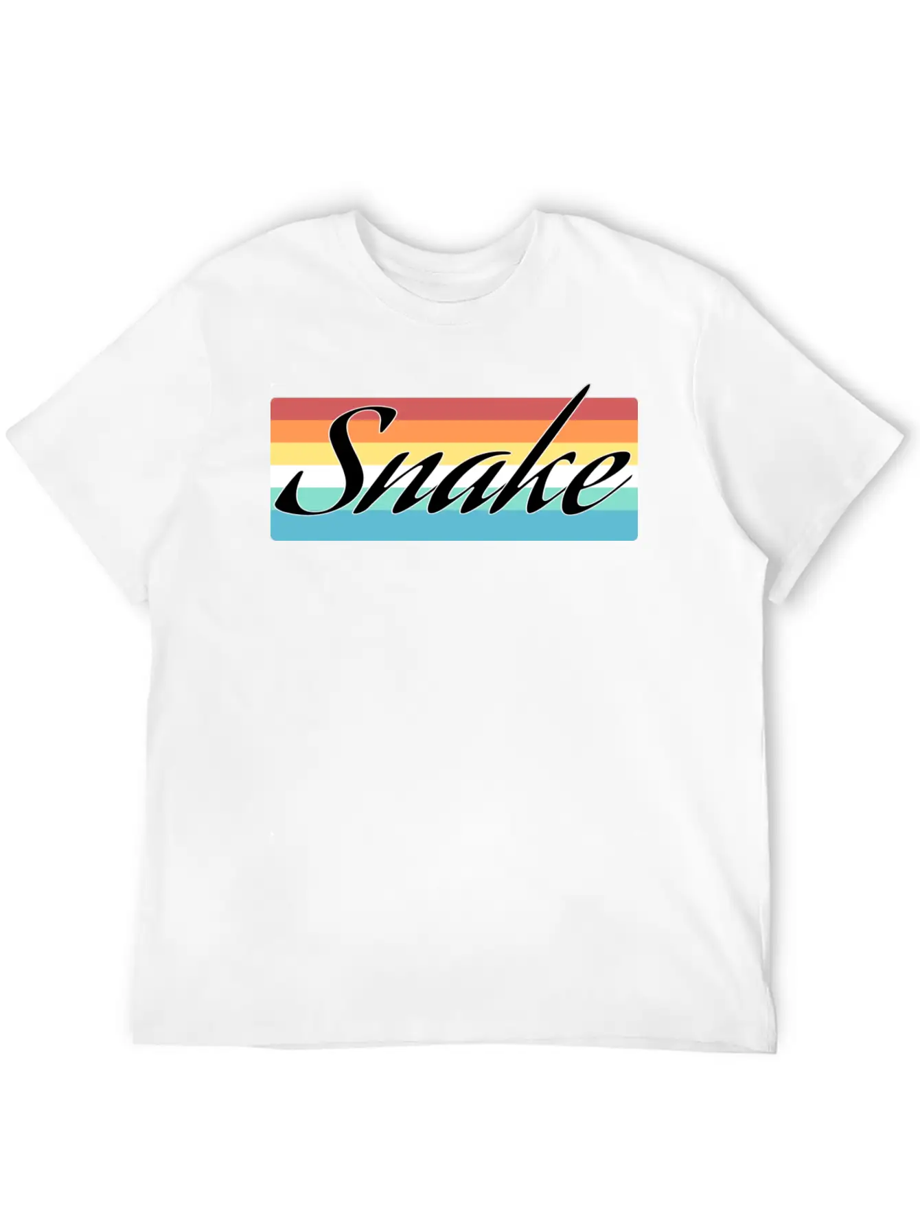 Snake Breathable Soft Cotton T-Shirt – Timeless Casual Look