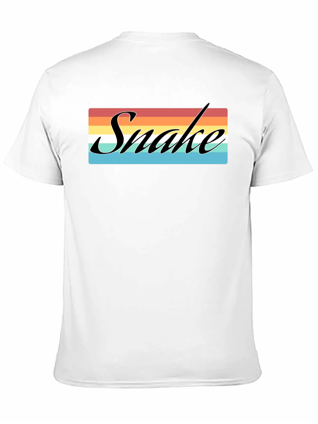 Snake Breathable Soft Cotton T-Shirt – Timeless Casual Look