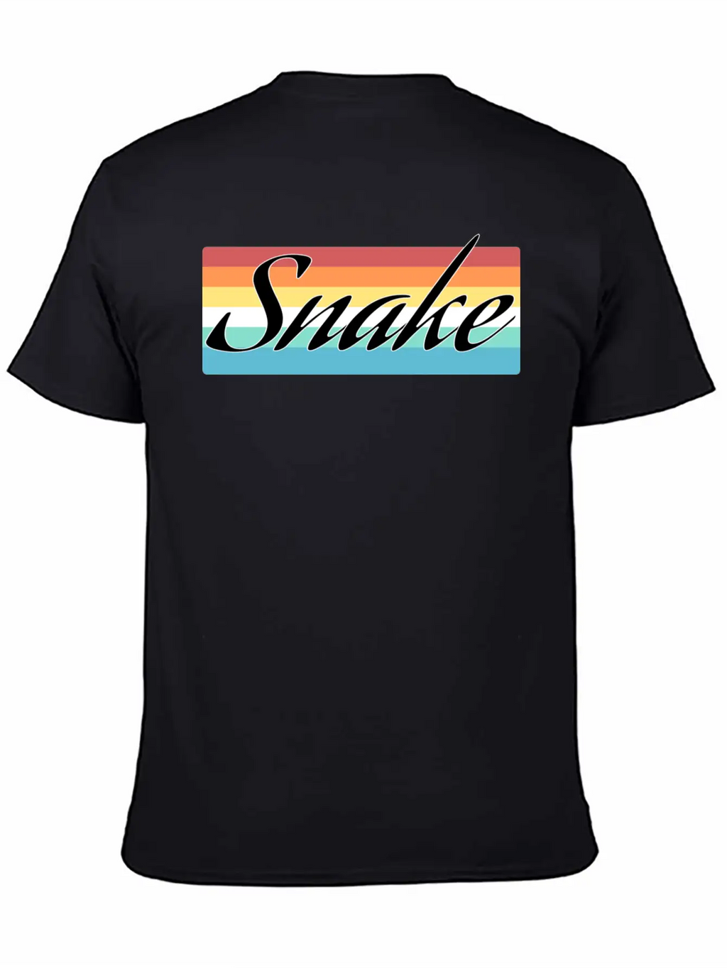 Snake Breathable Soft Cotton T-Shirt – Timeless Casual Look