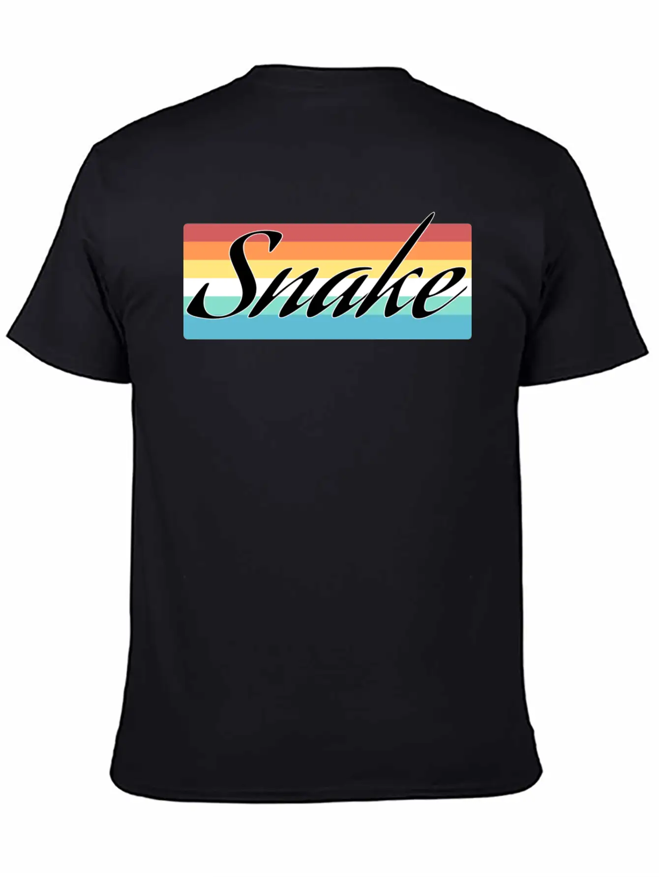 Snake Breathable Soft Cotton T-Shirt – Timeless Casual Look