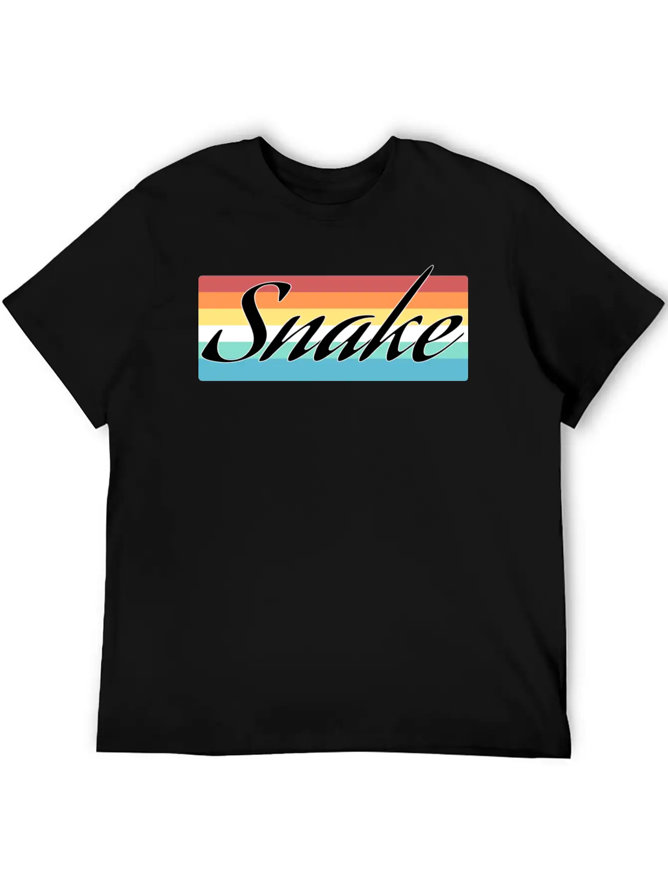 Snake Breathable Soft Cotton T-Shirt – Timeless Casual Look