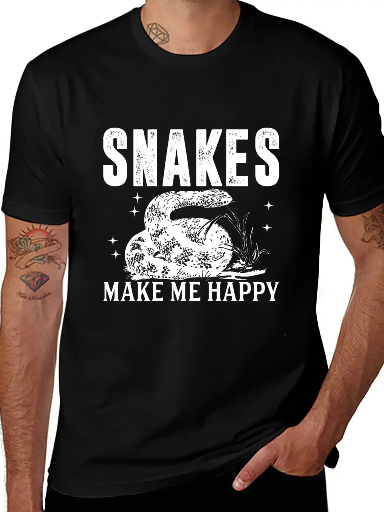 Snake Classic Fit Graphic Tee For Daily Comfort – Unisex Cotton Shirt