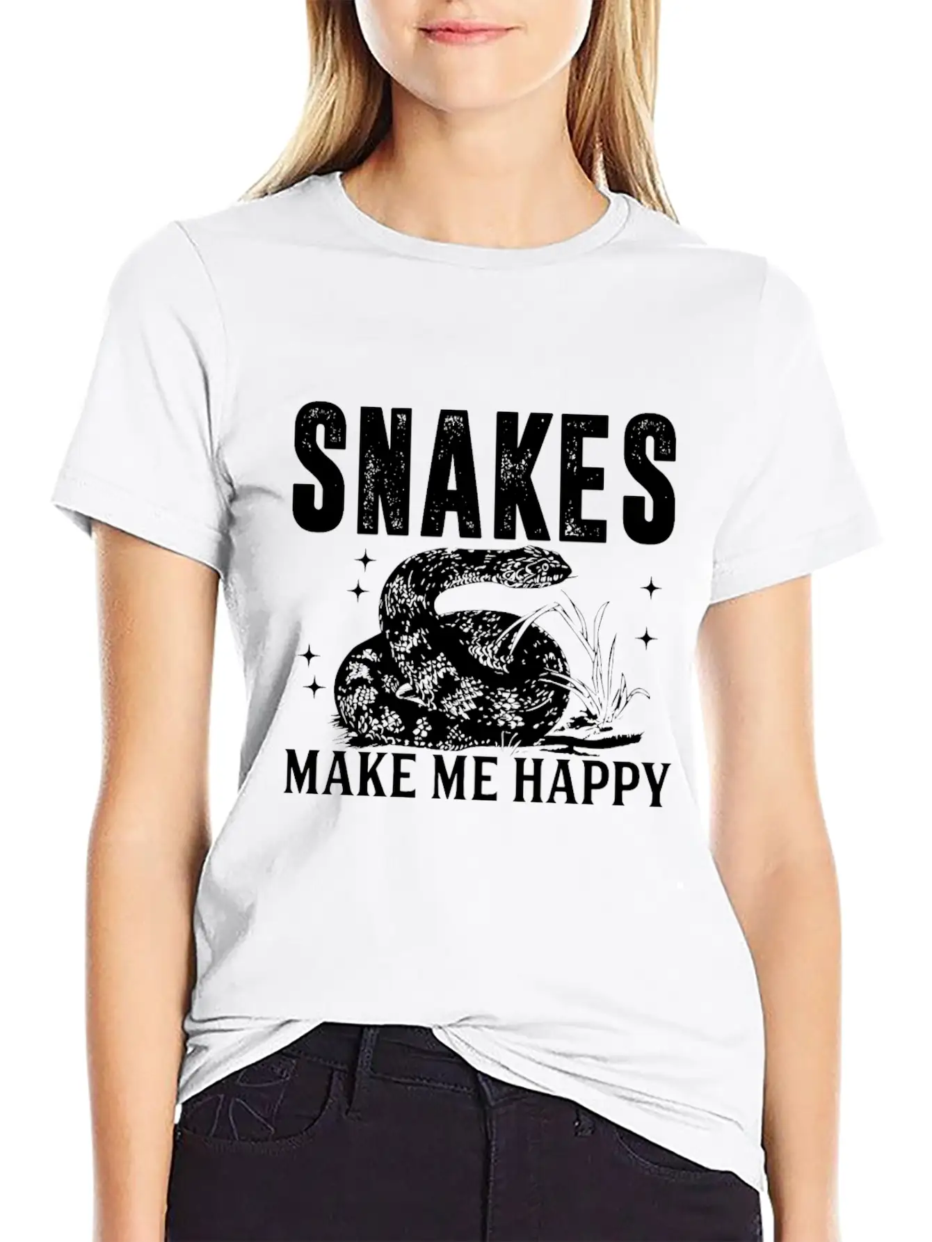 Snake Classic Fit Graphic Tee For Daily Comfort – Unisex Cotton Shirt