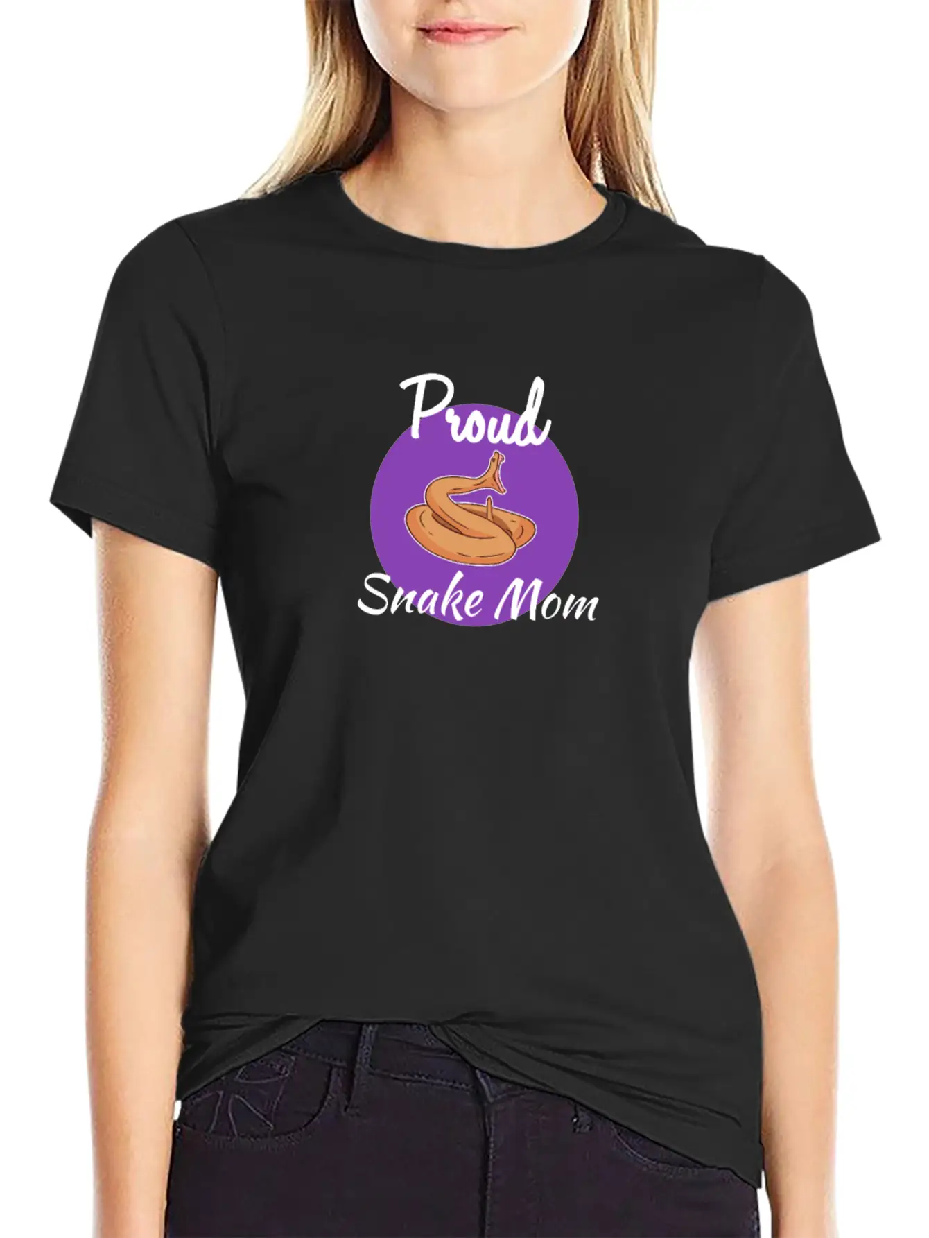 Snake Essential Cotton Tee For Daily Outfits – Unisex Style