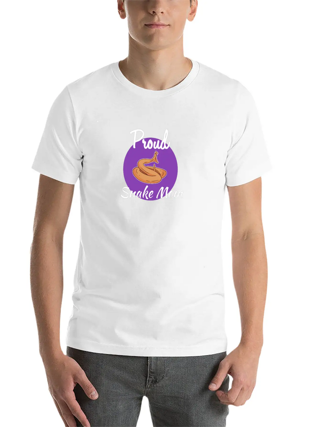 Snake Essential Cotton Tee For Daily Outfits – Unisex Style
