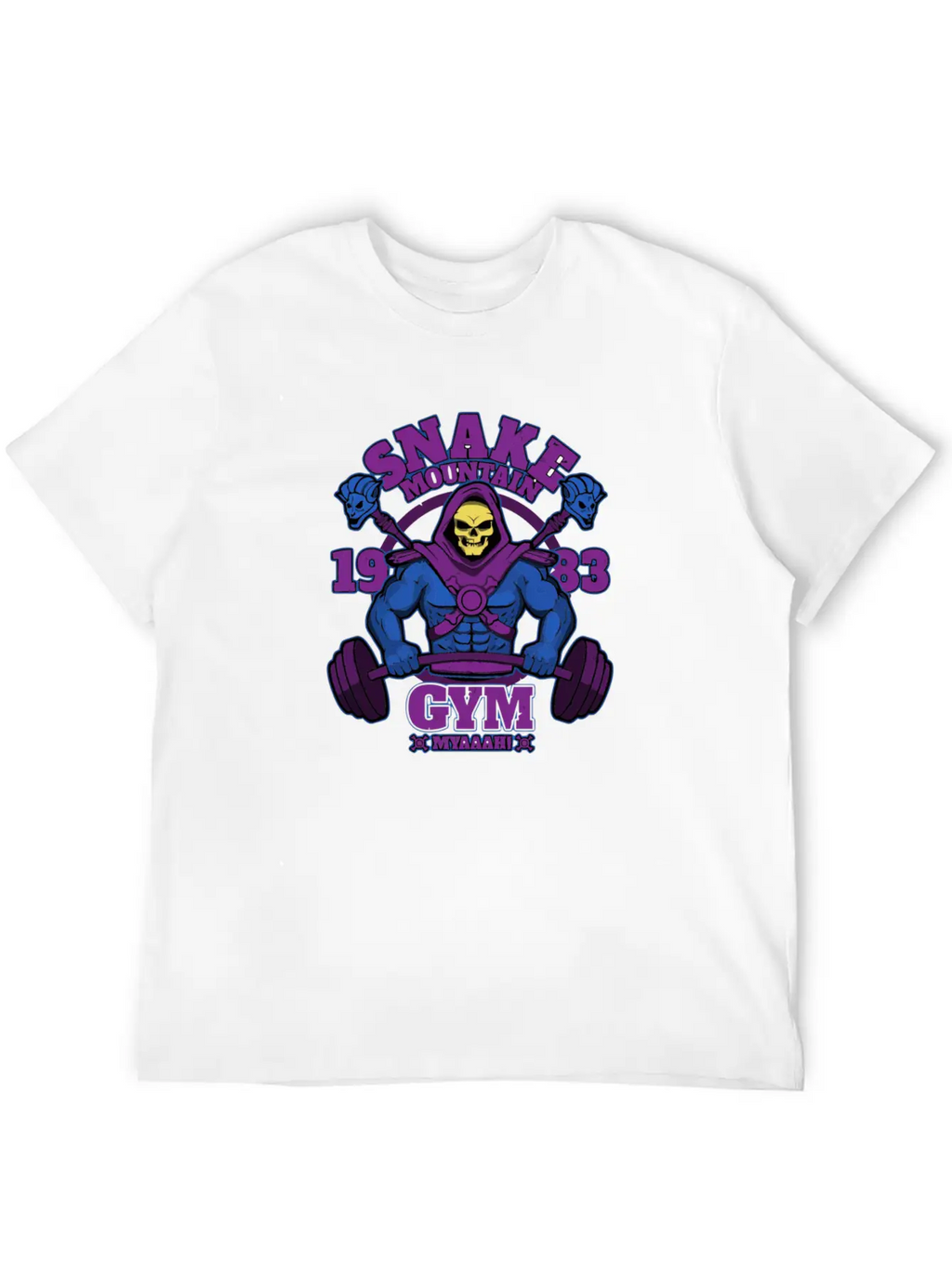 Snake Mountain Gym Unisex Casual T-Shirt – Clean Design For Daily Comfort