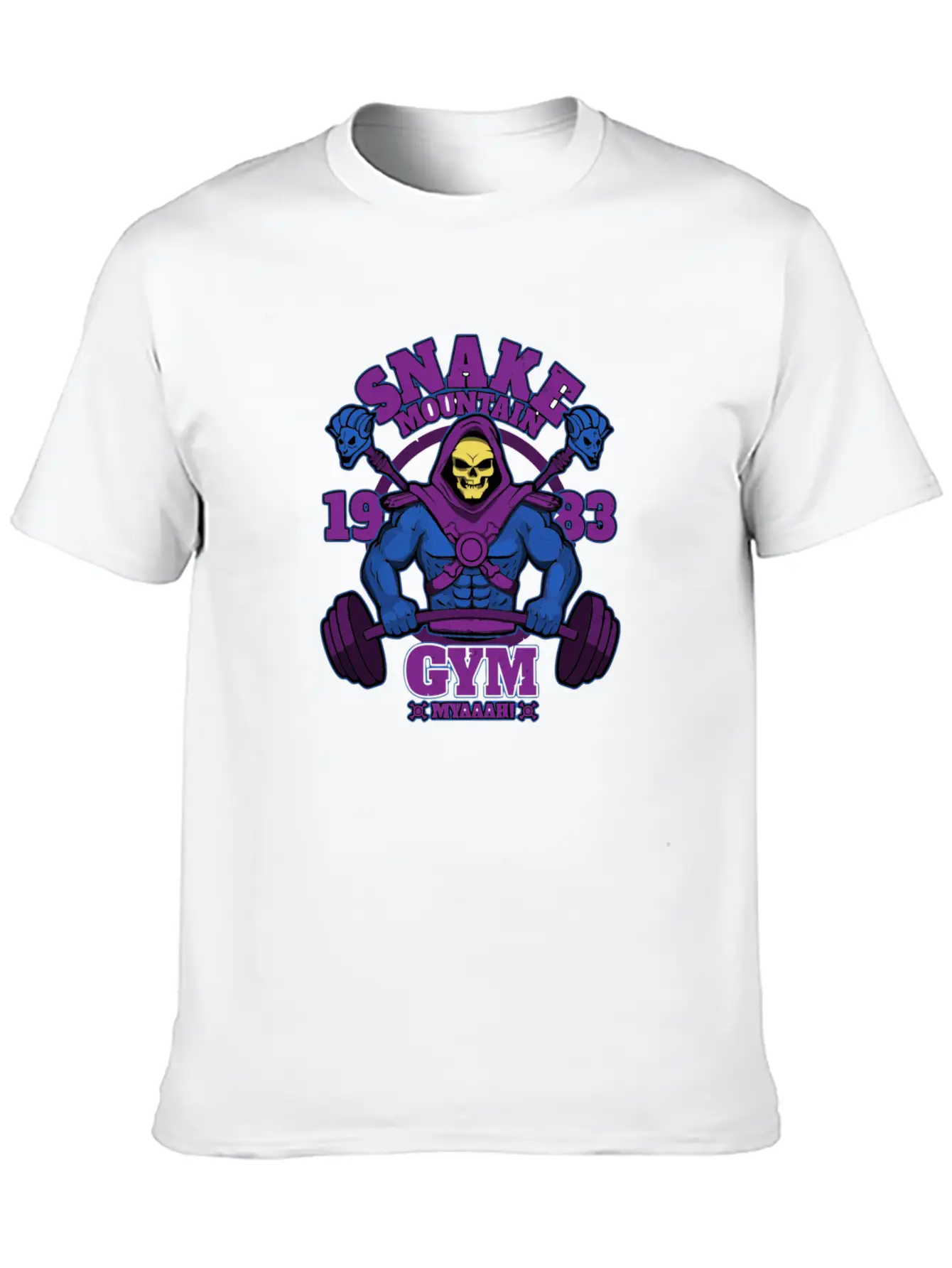 Snake Mountain Gym Unisex Casual T-Shirt – Clean Design For Daily Comfort