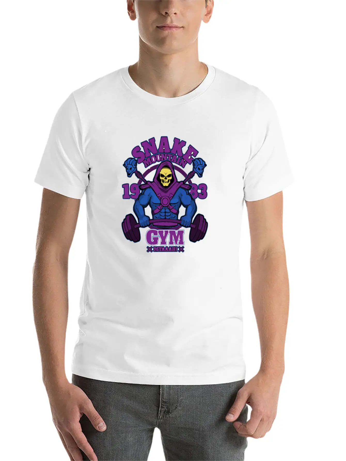 Snake Mountain Gym Unisex Casual T-Shirt – Clean Design For Daily Comfort
