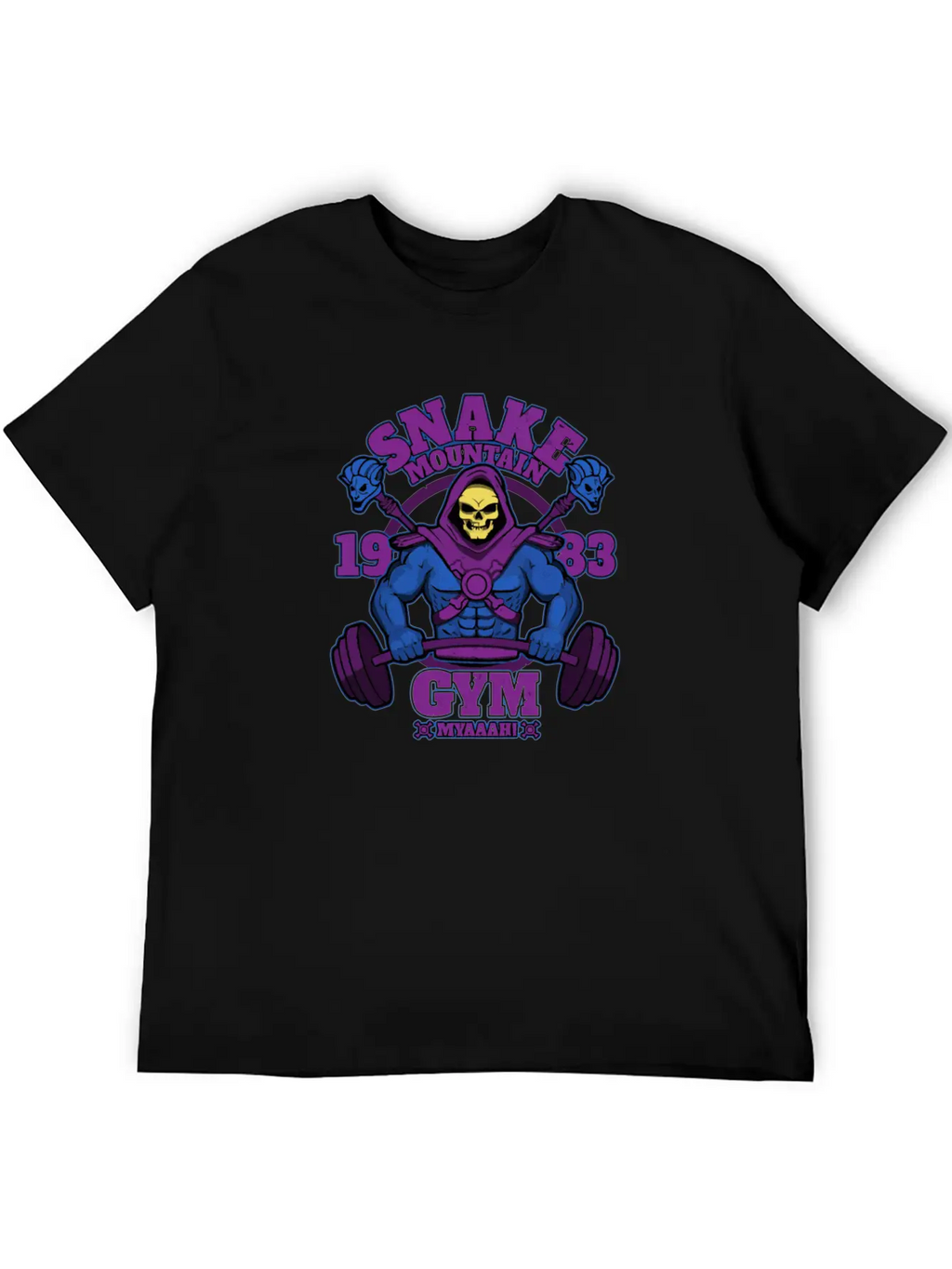 Snake Mountain Gym Unisex Casual T-Shirt – Clean Design For Daily Comfort