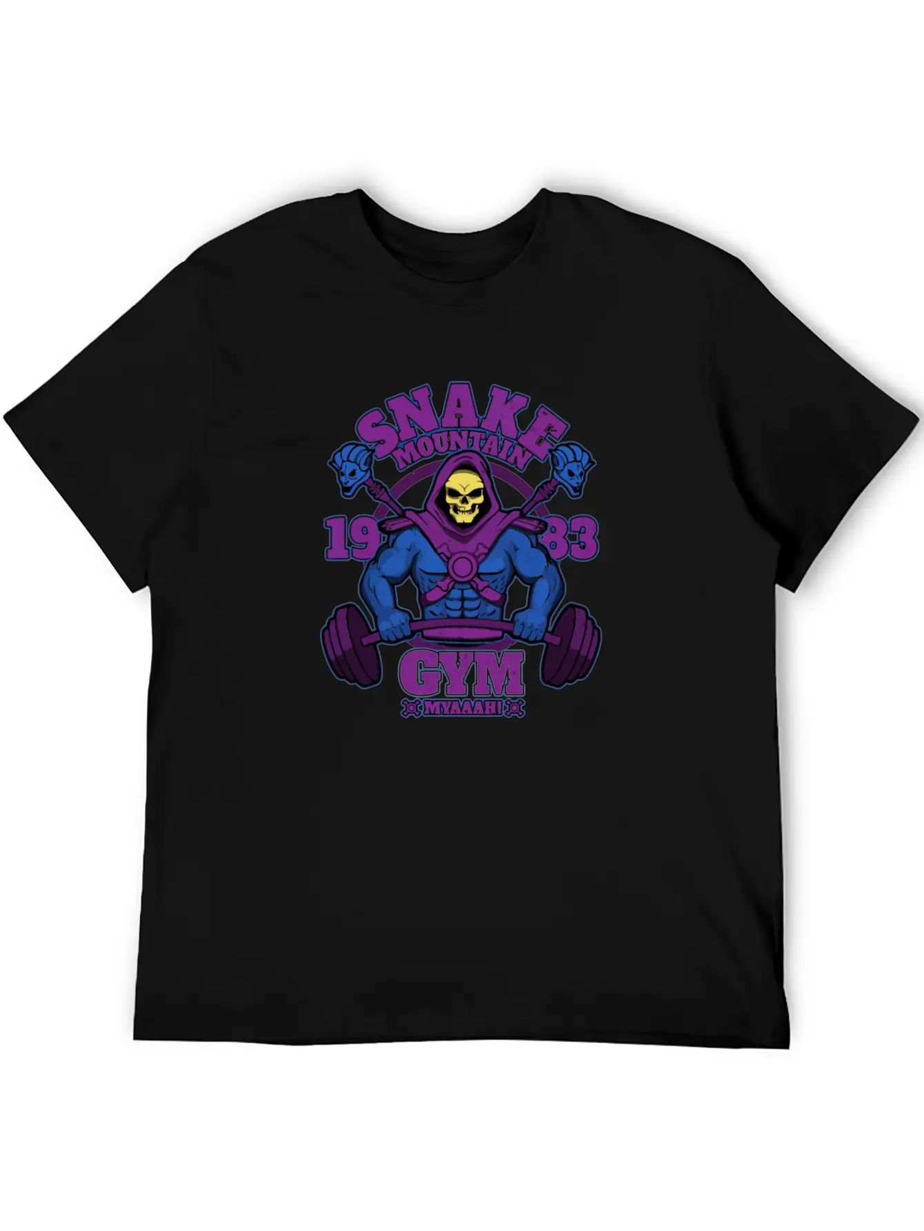 Snake Mountain Gym Unisex Casual T-Shirt – Clean Design For Daily Comfort
