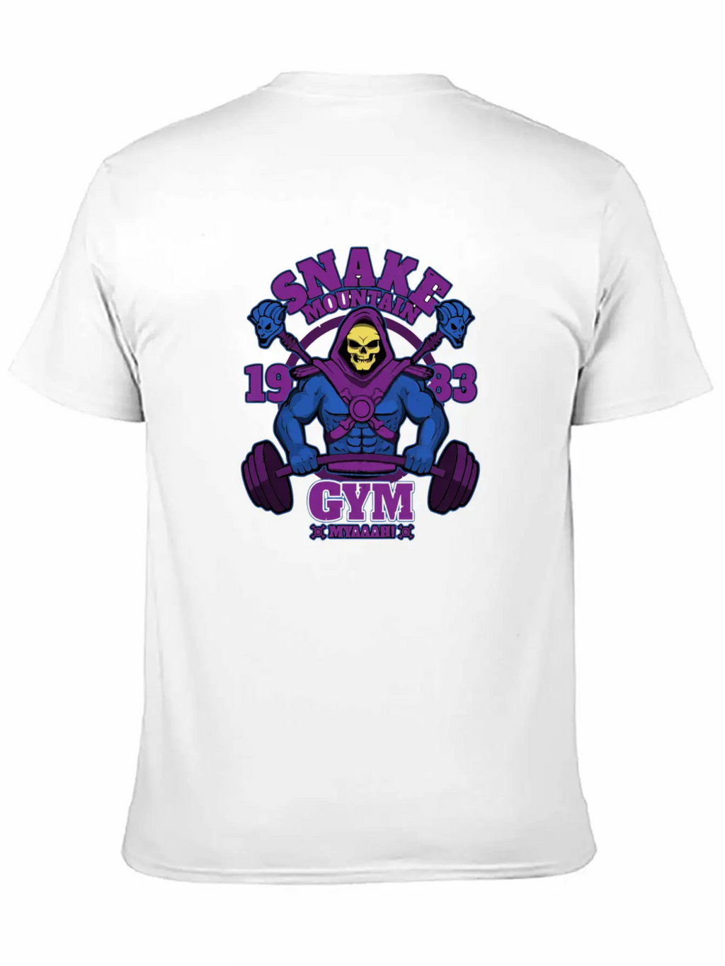 Snake Mountain Gym Unisex Casual T-Shirt – Clean Design For Daily Comfort