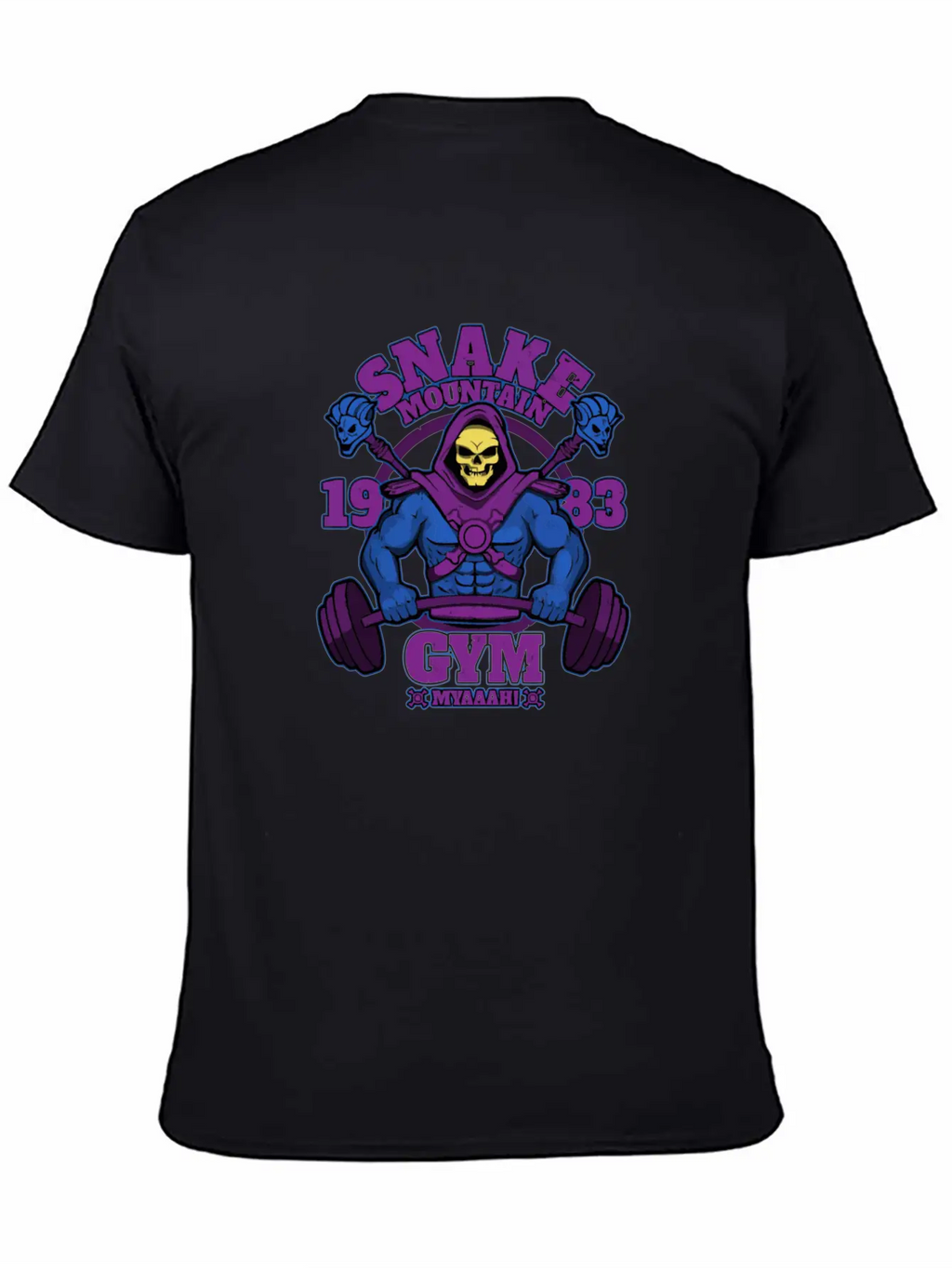 Snake Mountain Gym Unisex Casual T-Shirt – Clean Design For Daily Comfort