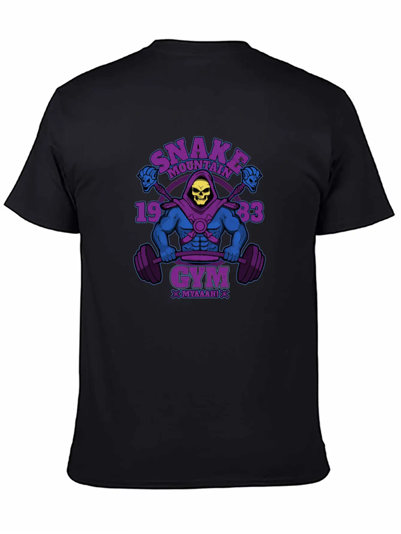 Snake Mountain Gym Unisex Casual T-Shirt – Clean Design For Daily Comfort
