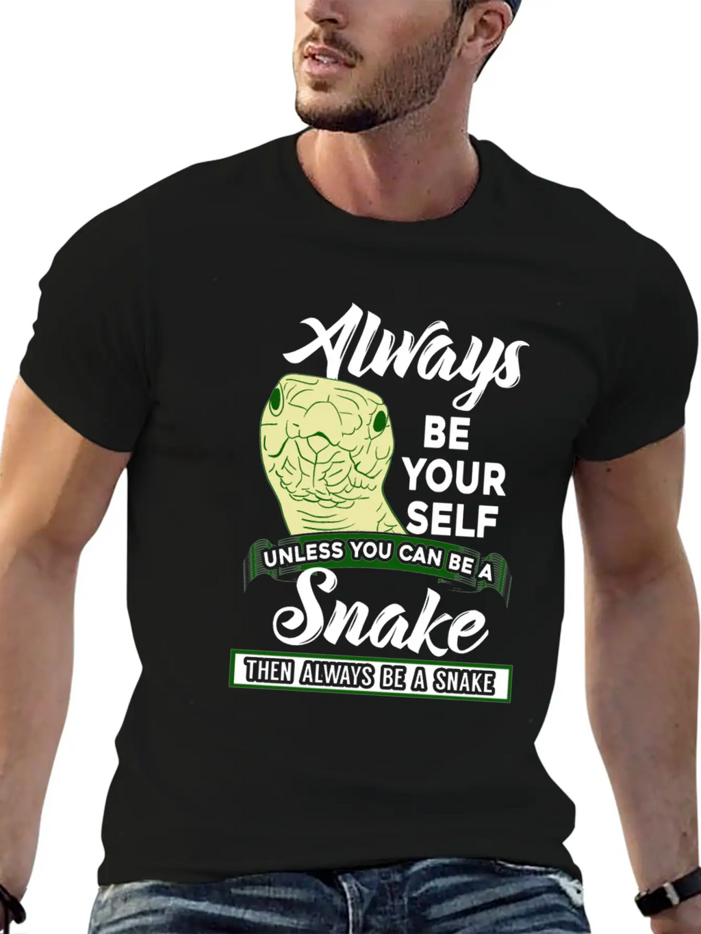 Snake Unisex Casual T-Shirt – Clean Design For Daily Comfort