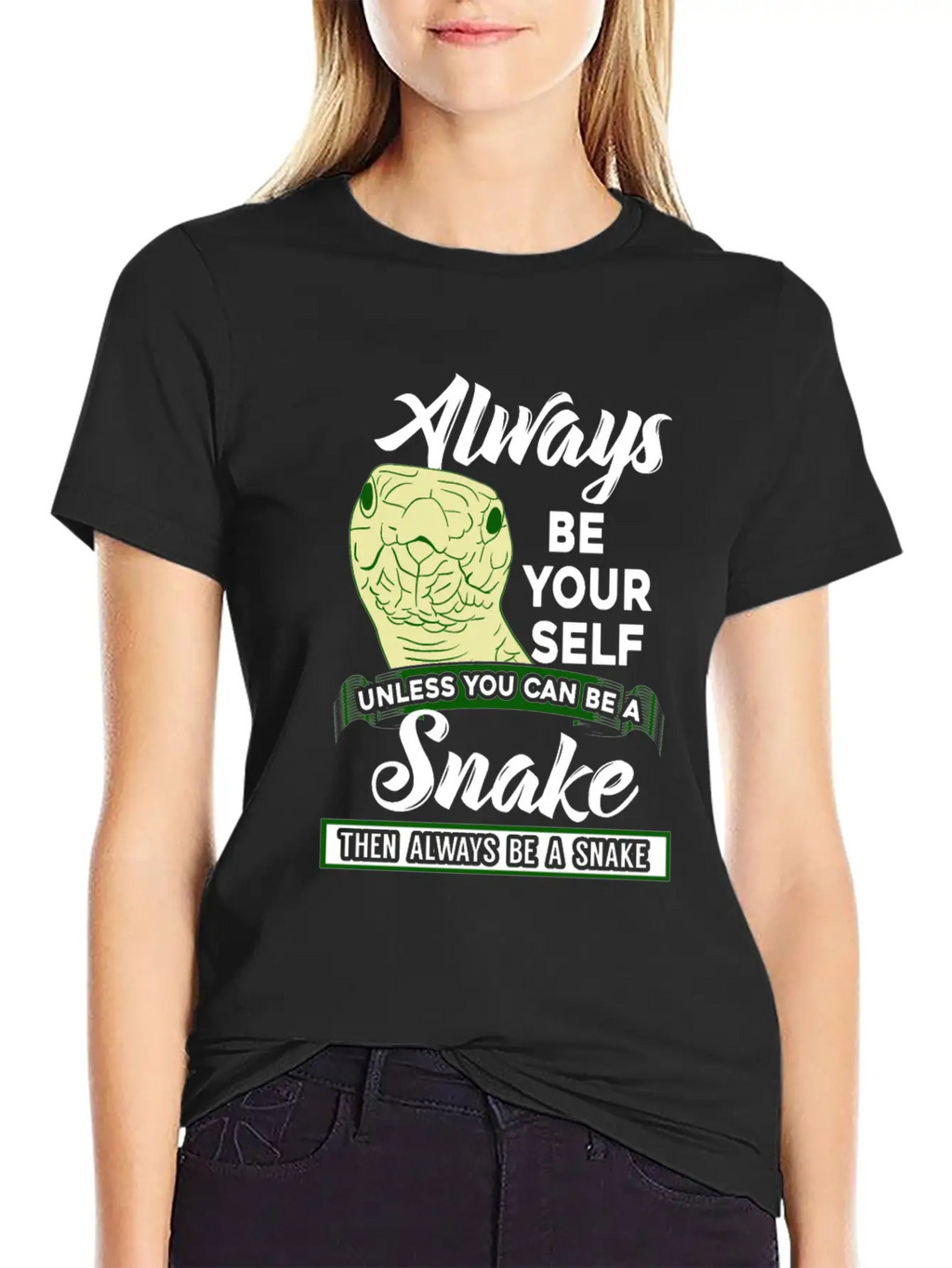 Snake Unisex Casual T-Shirt – Clean Design For Daily Comfort