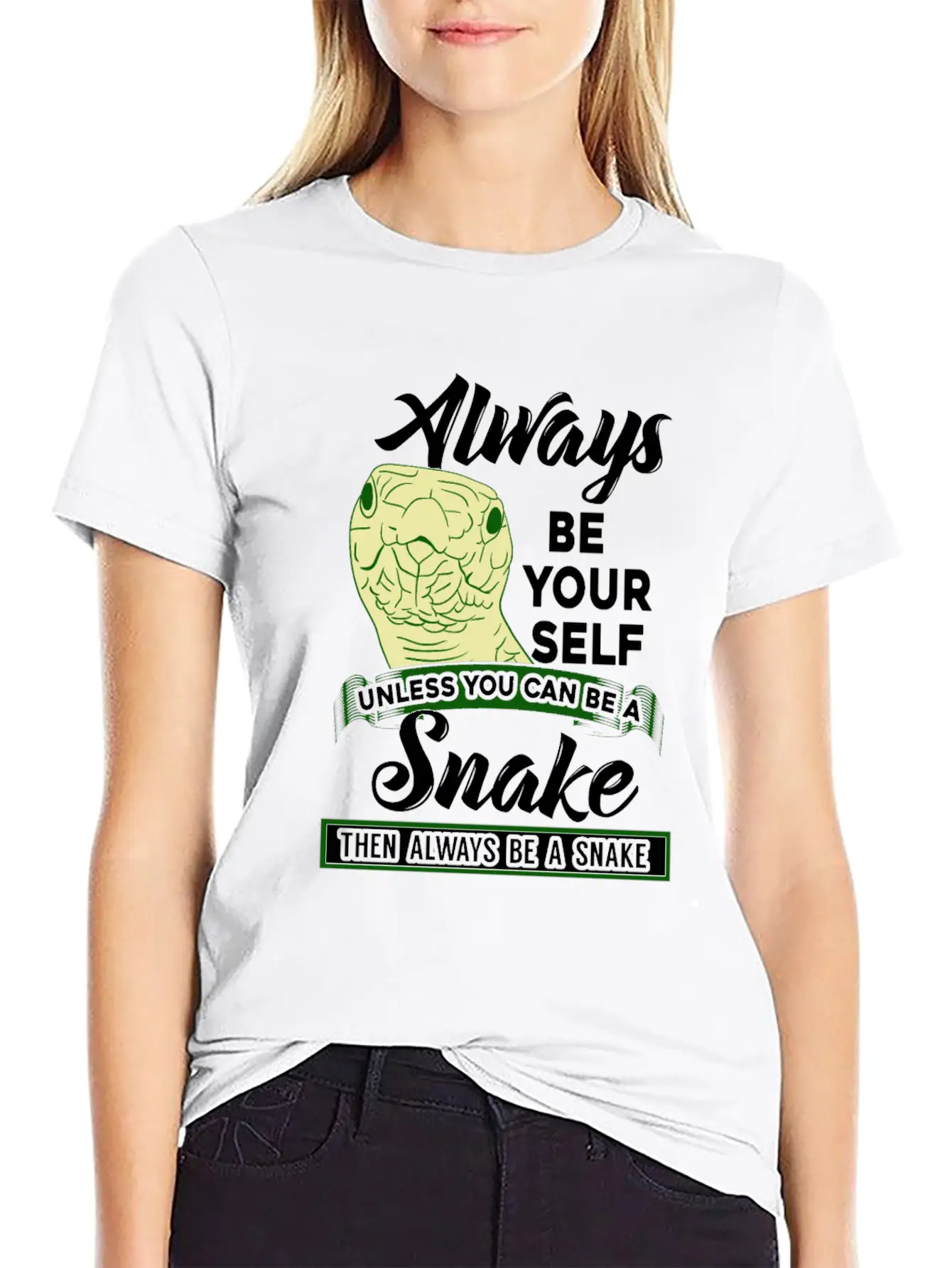 Snake Unisex Casual T-Shirt – Clean Design For Daily Comfort