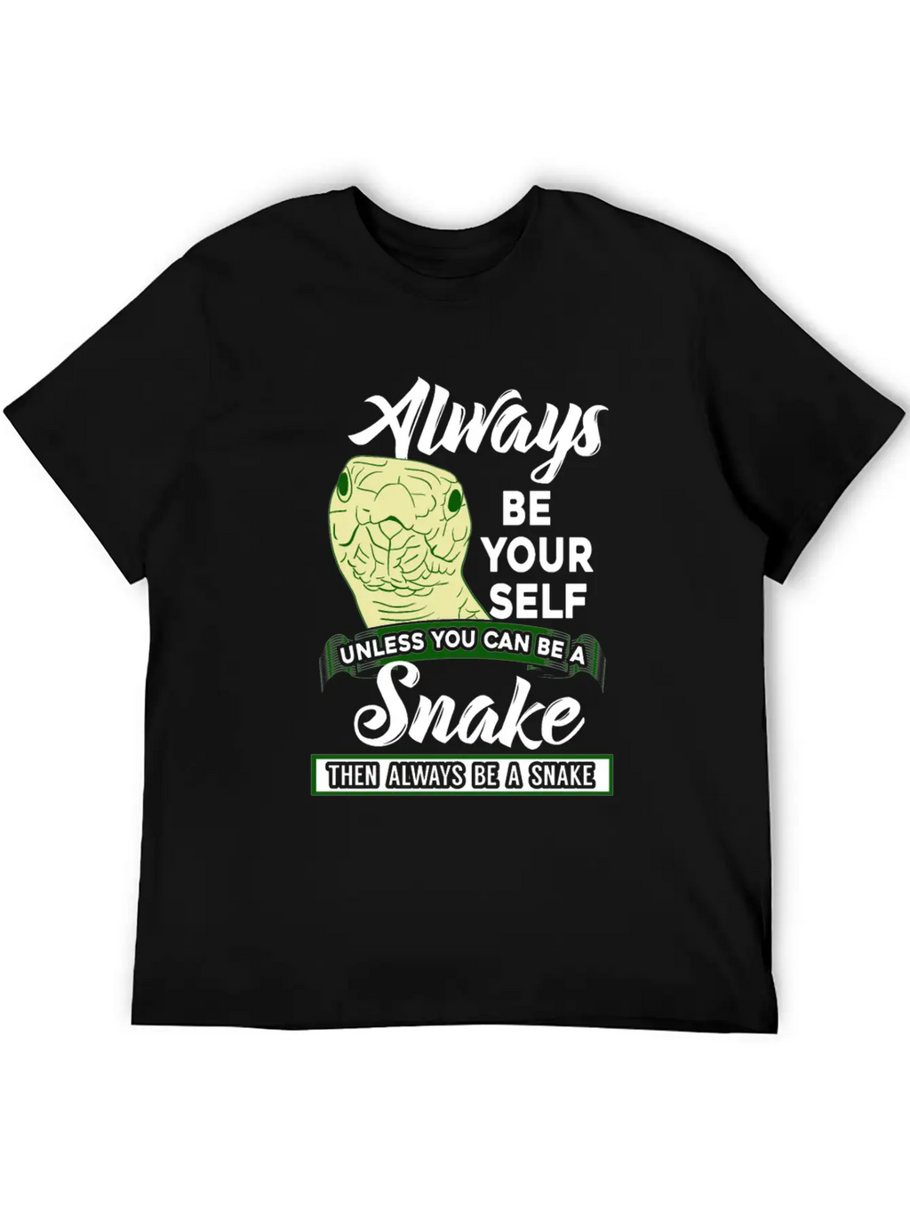 Snake Unisex Casual T-Shirt – Clean Design For Daily Comfort