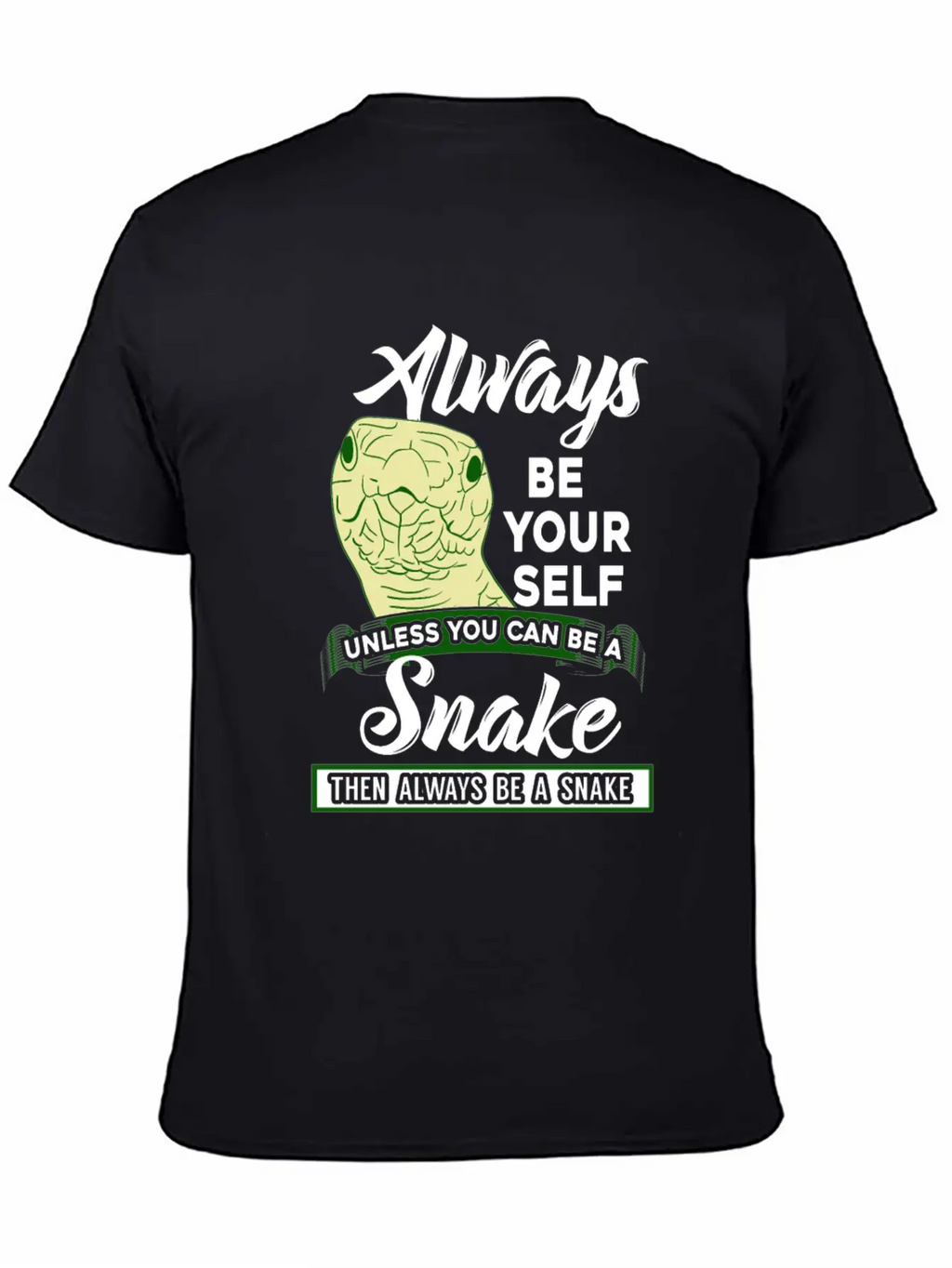 Snake Unisex Casual T-Shirt – Clean Design For Daily Comfort