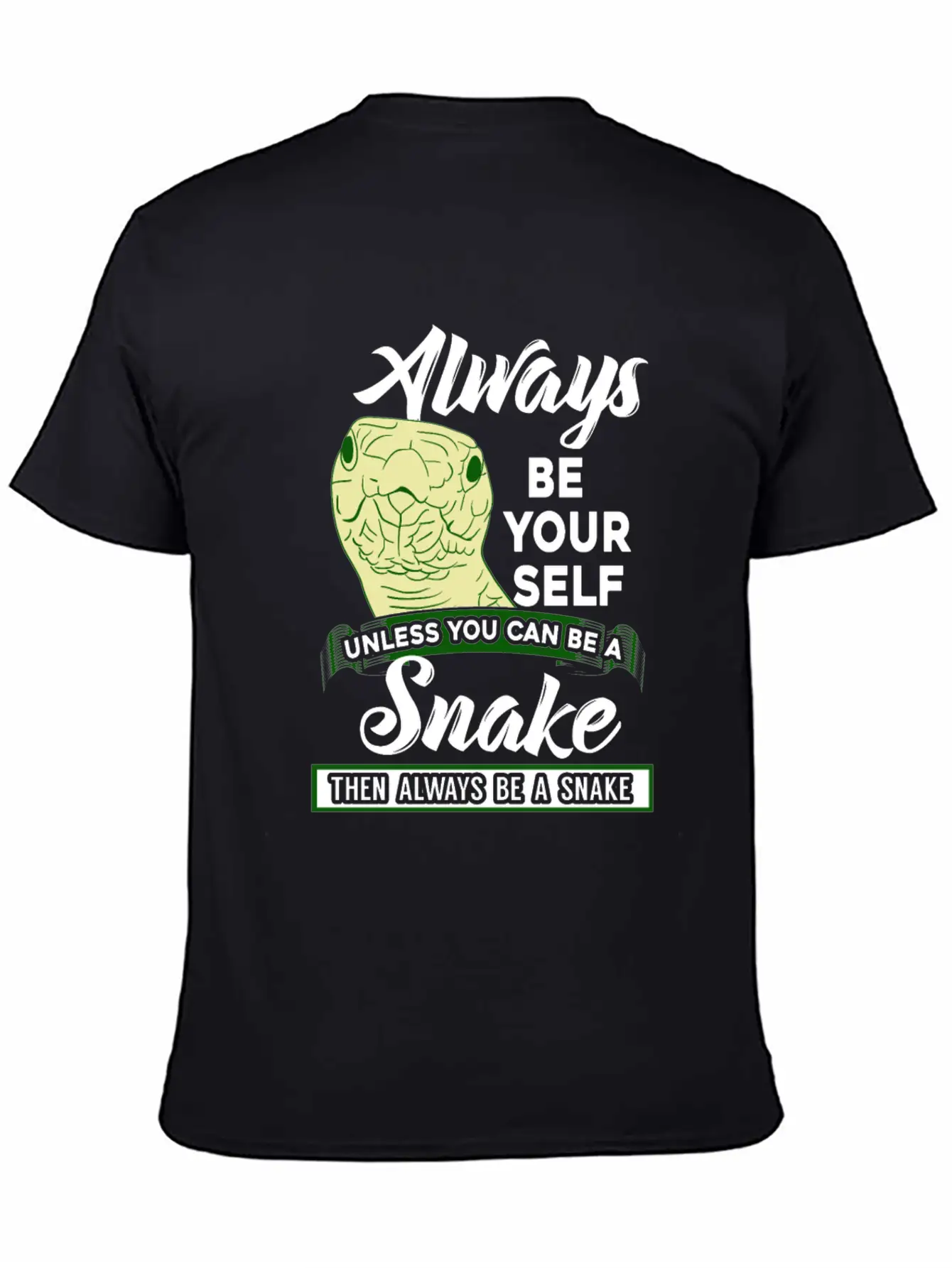 Snake Unisex Casual T-Shirt – Clean Design For Daily Comfort