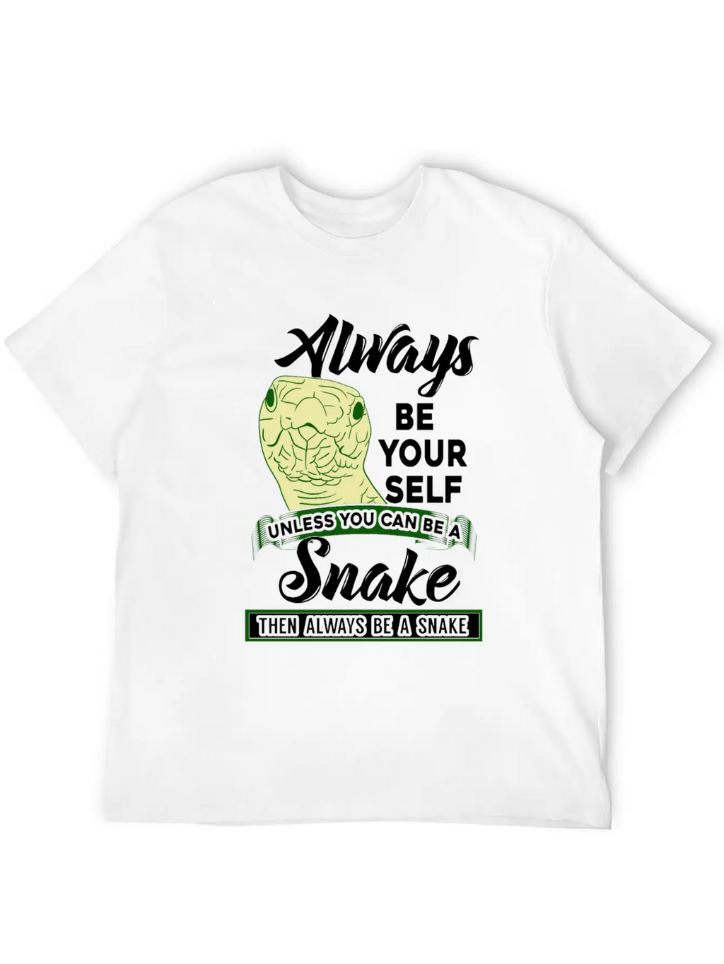 Snake Unisex Casual T-Shirt – Clean Design For Daily Comfort