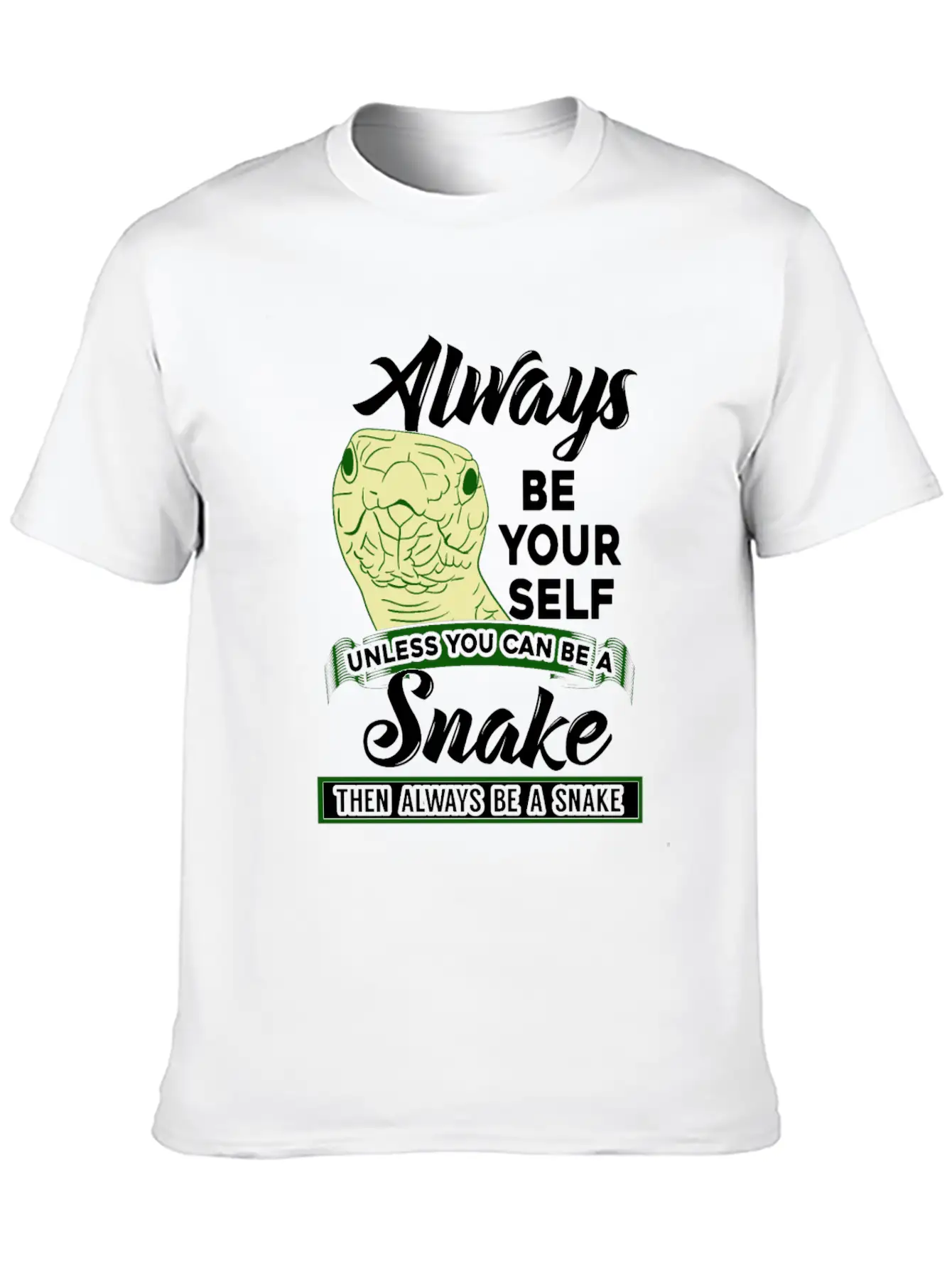 Snake Unisex Casual T-Shirt – Clean Design For Daily Comfort