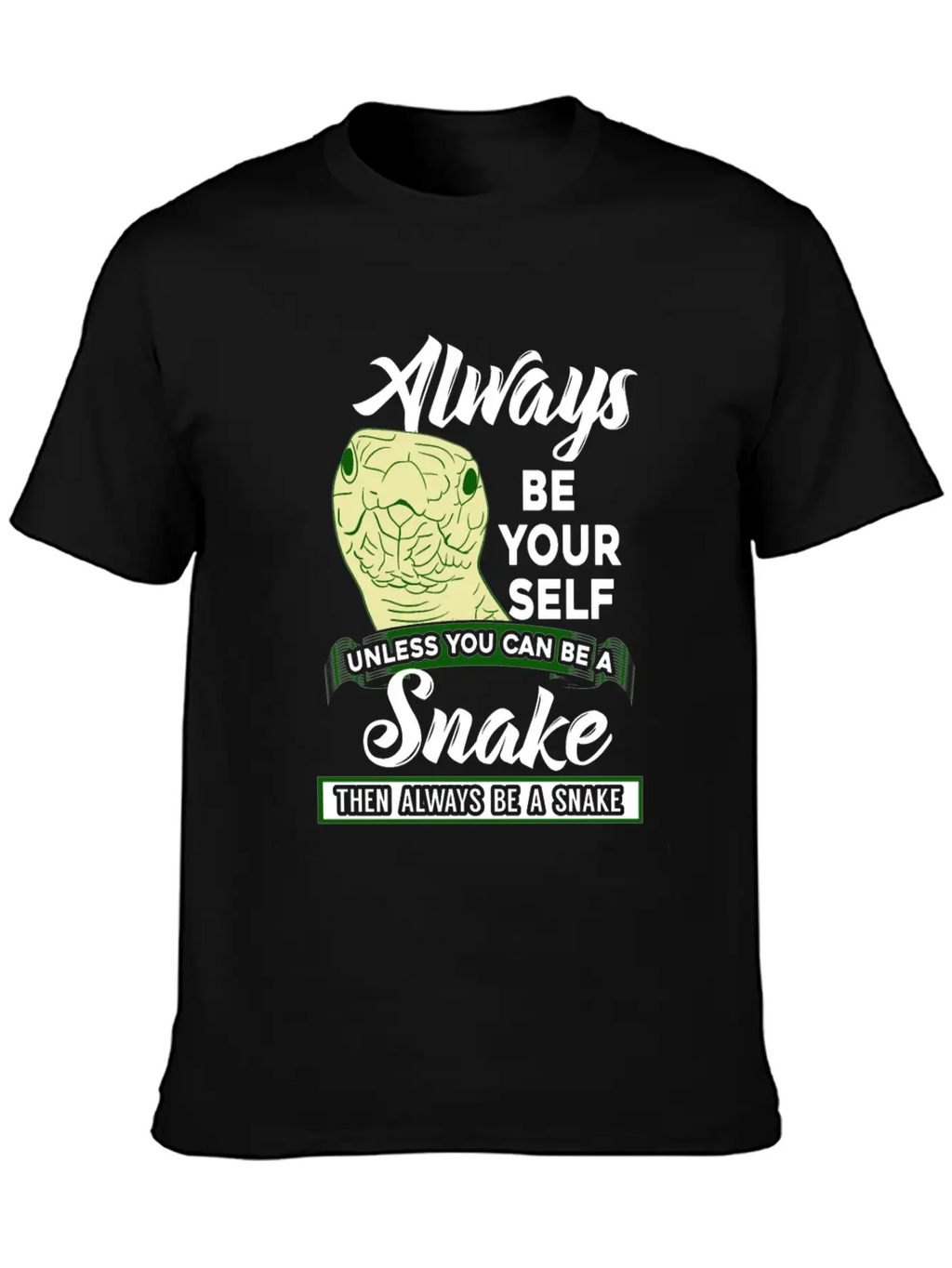 Snake Unisex Casual T-Shirt – Clean Design For Daily Comfort