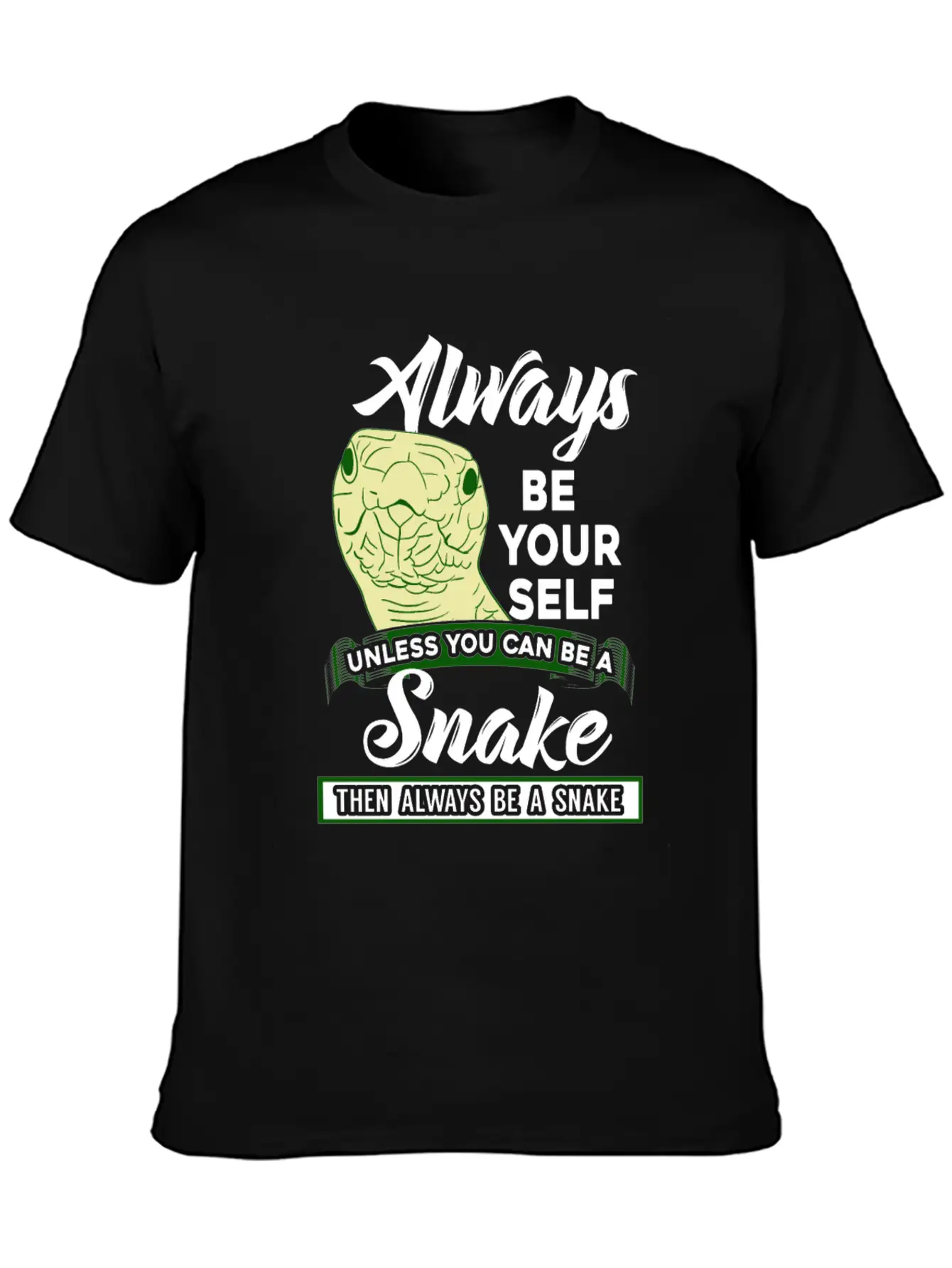 Snake Unisex Casual T-Shirt – Clean Design For Daily Comfort