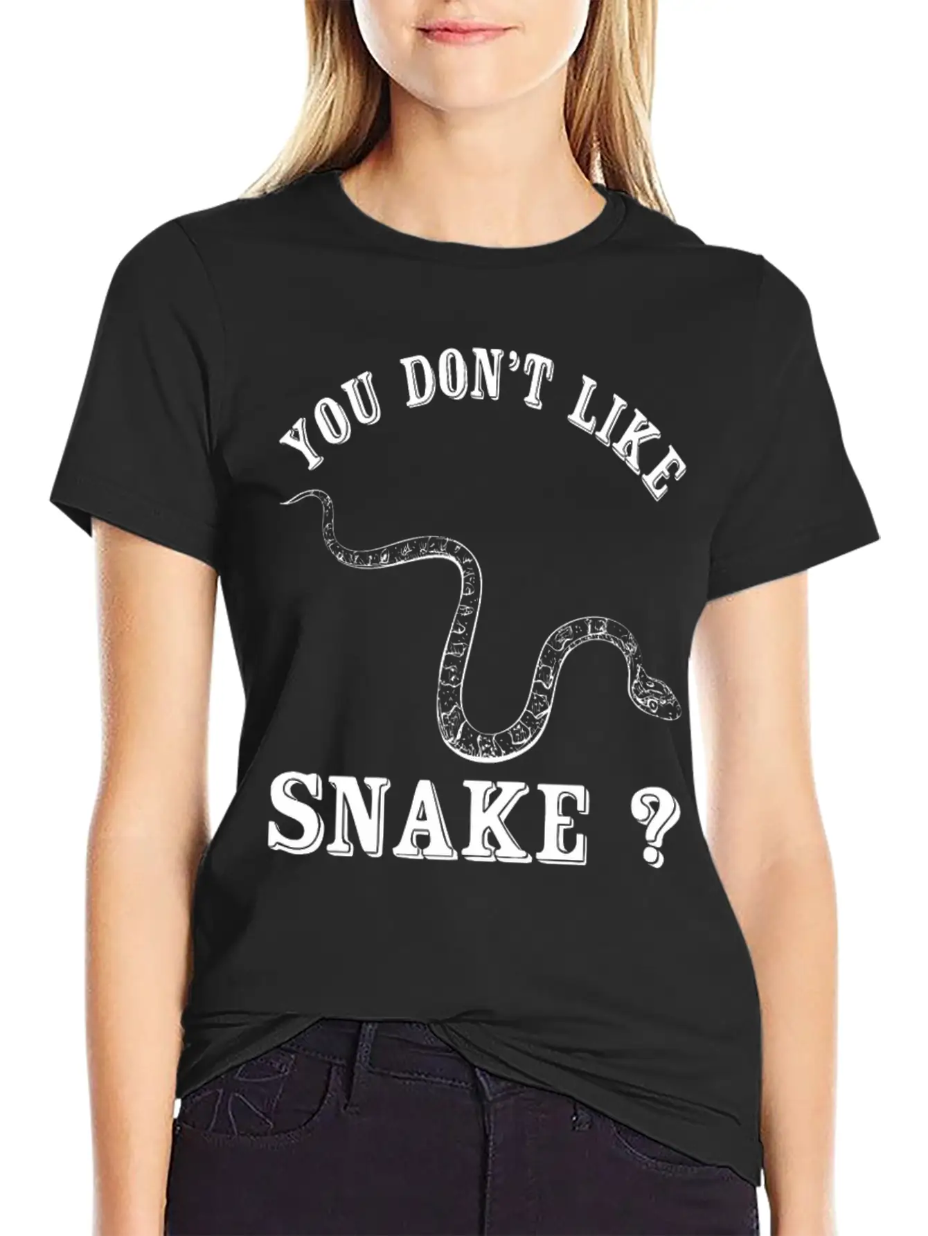 Snake - You Don't Like Snake? Bye Unisex Casual T-Shirt – Clean Design For Daily Comfort