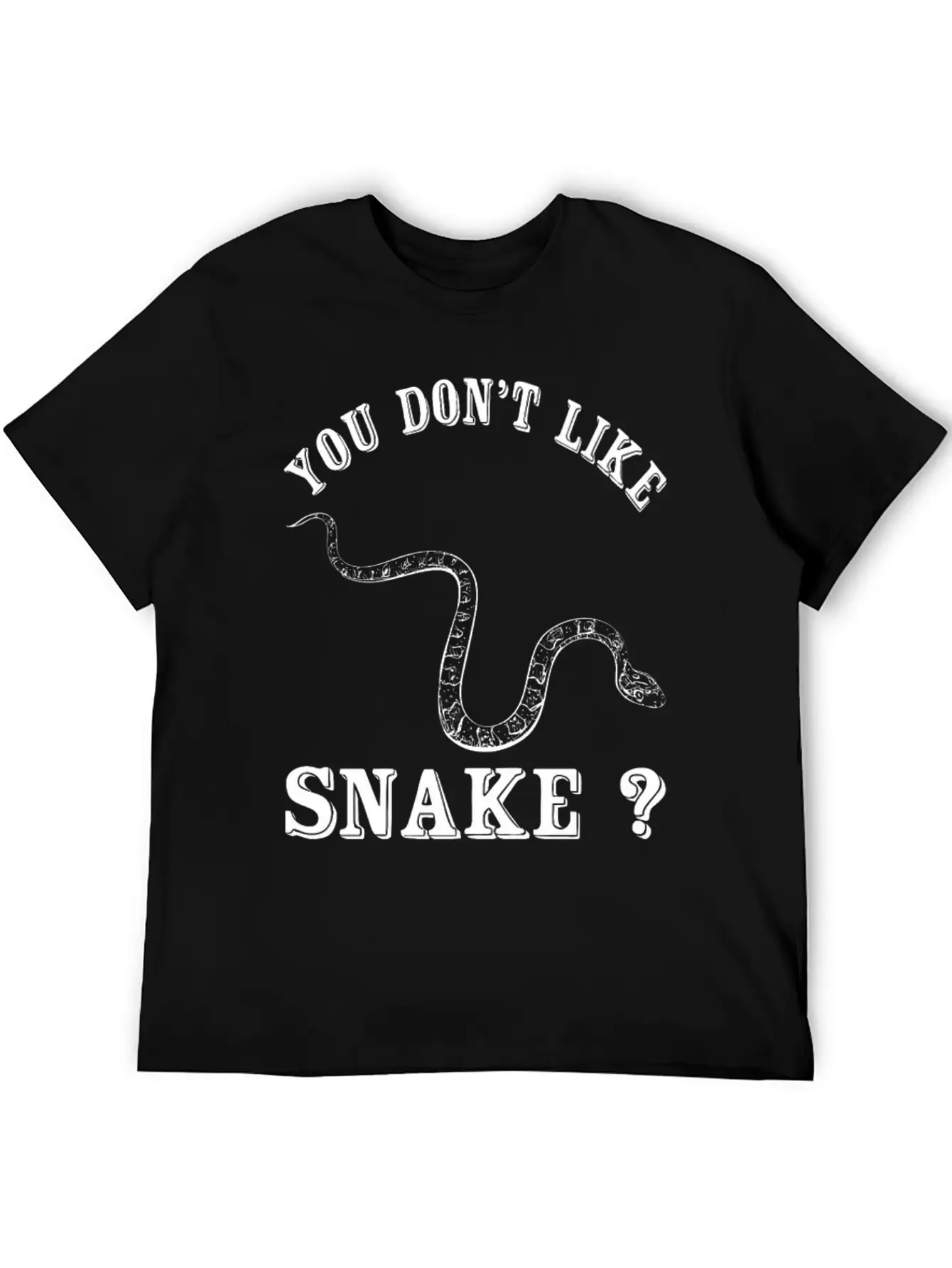 Snake - You Don't Like Snake? Bye Unisex Casual T-Shirt – Clean Design For Daily Comfort
