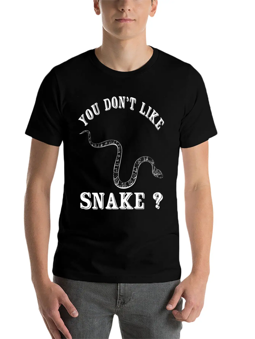 Snake - You Don't Like Snake? Bye Unisex Casual T-Shirt – Clean Design For Daily Comfort