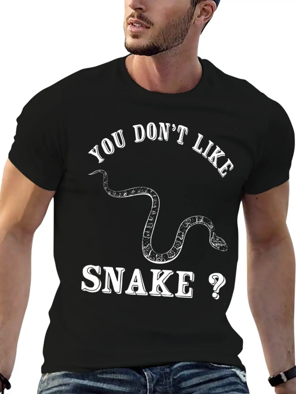 Snake - You Don't Like Snake? Bye Unisex Casual T-Shirt – Clean Design For Daily Comfort