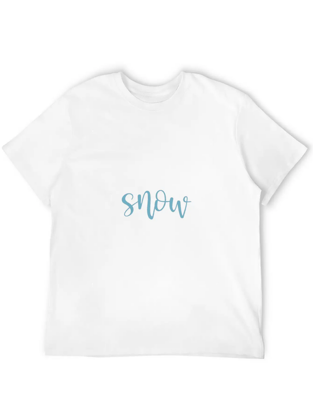 Snow Unisex Casual T-Shirt – Clean Design For Daily Comfort