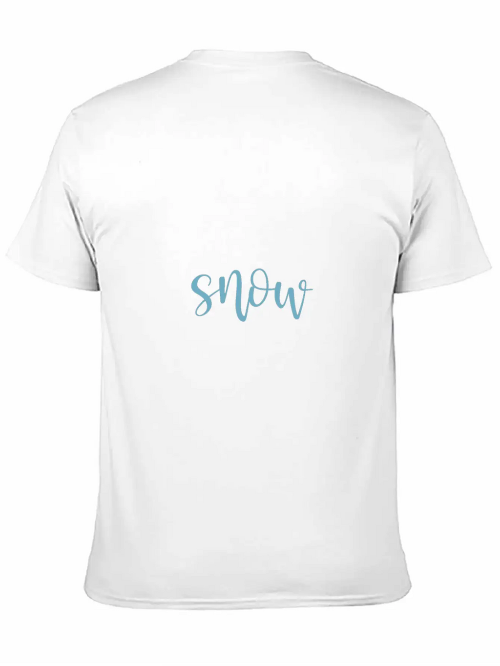 Snow Unisex Casual T-Shirt – Clean Design For Daily Comfort