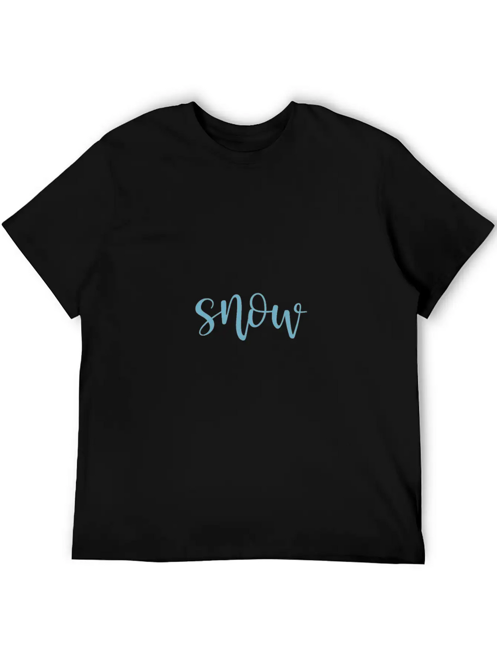 Snow Unisex Casual T-Shirt – Clean Design For Daily Comfort