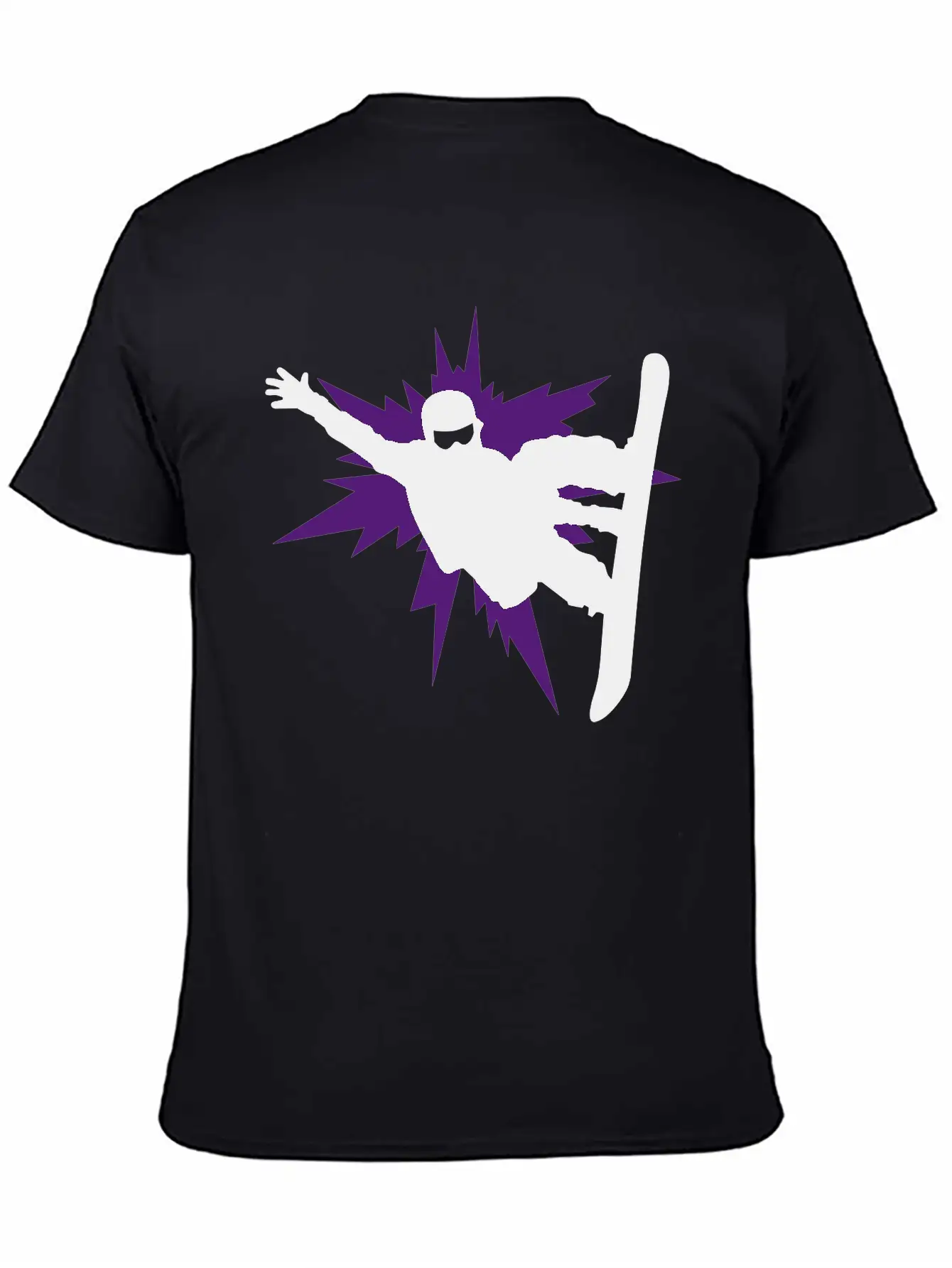 Snowboard Essential Cotton Tee For Daily Outfits – Unisex Style