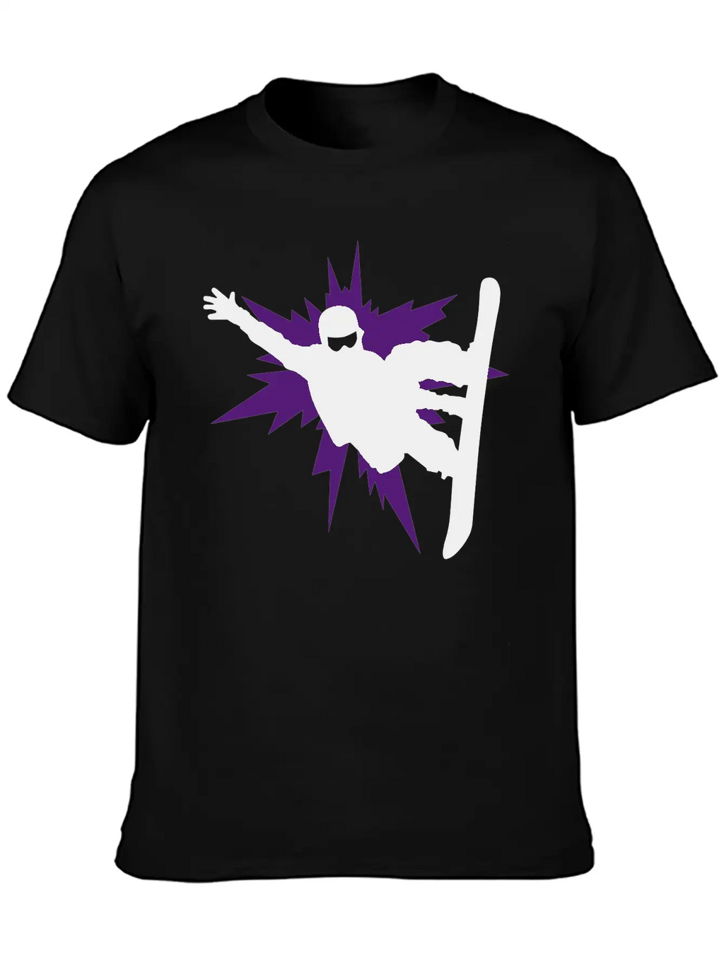 Snowboard Essential Cotton Tee For Daily Outfits – Unisex Style