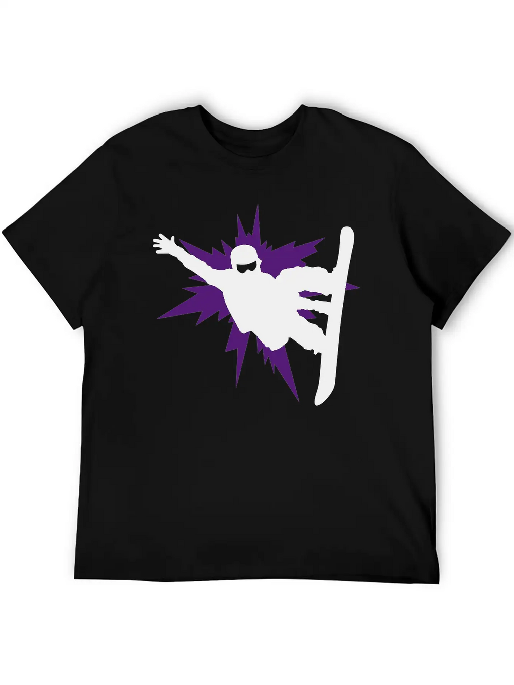 Snowboard Essential Cotton Tee For Daily Outfits – Unisex Style