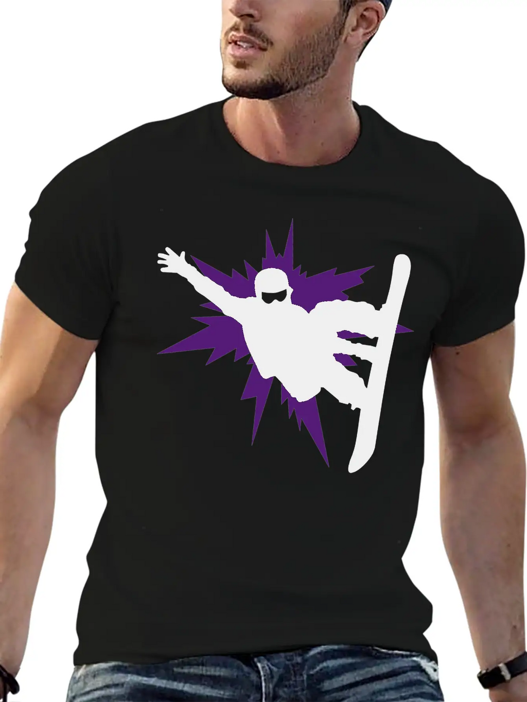 Snowboard Essential Cotton Tee For Daily Outfits – Unisex Style