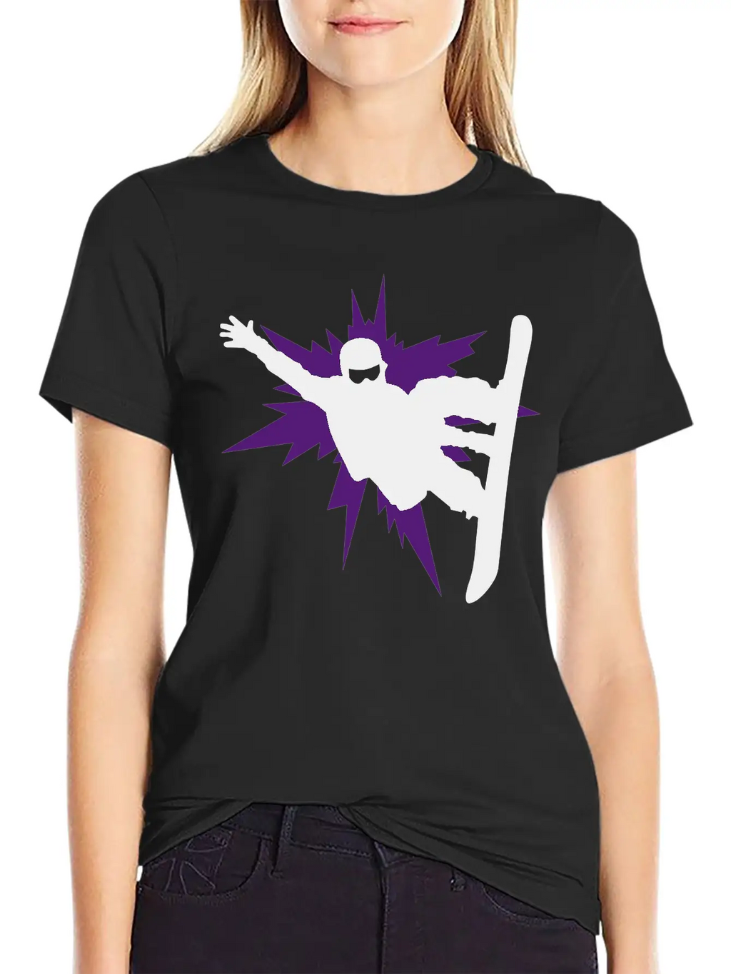 Snowboard Essential Cotton Tee For Daily Outfits – Unisex Style