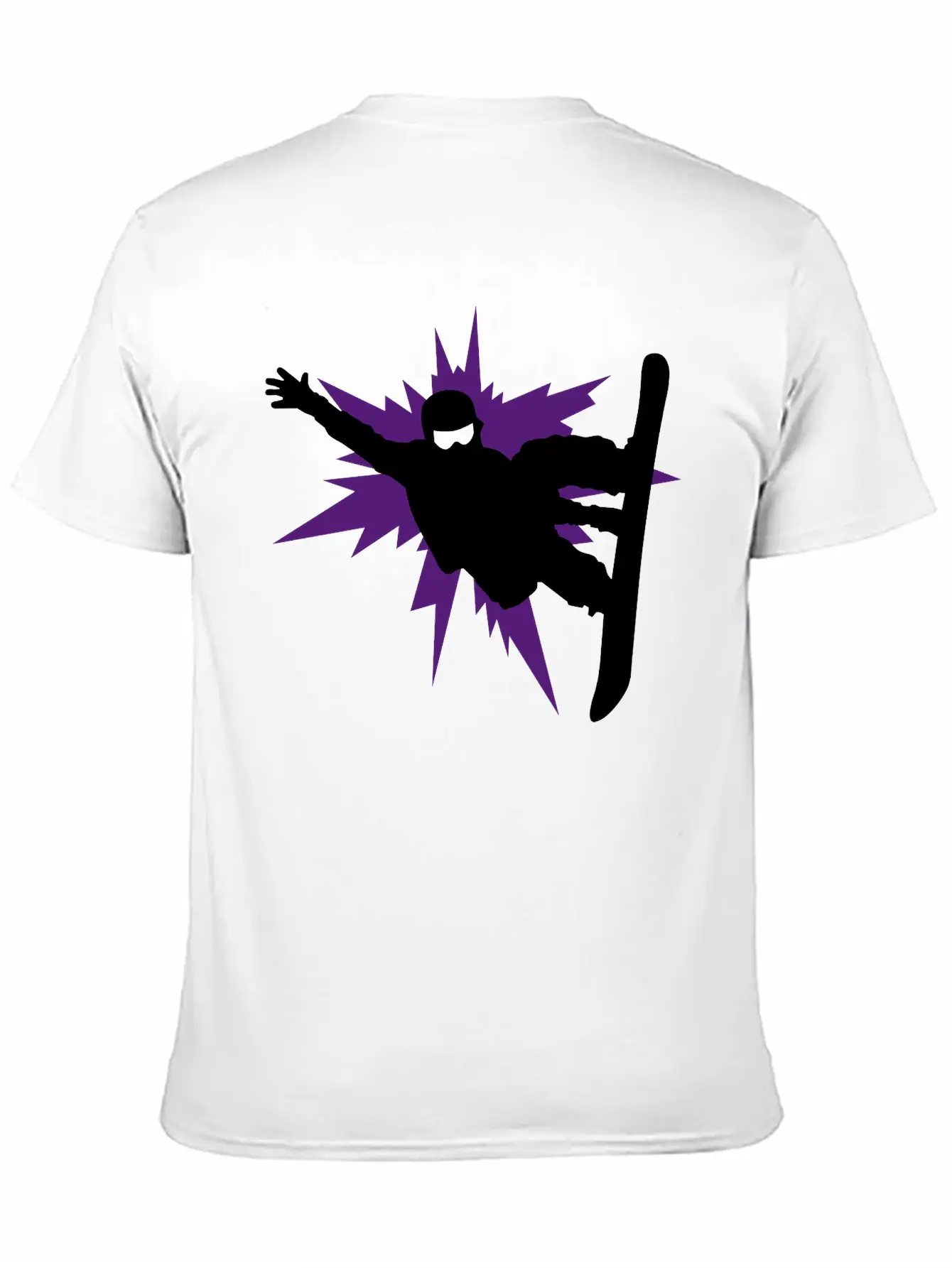 Snowboard Essential Cotton Tee For Daily Outfits – Unisex Style