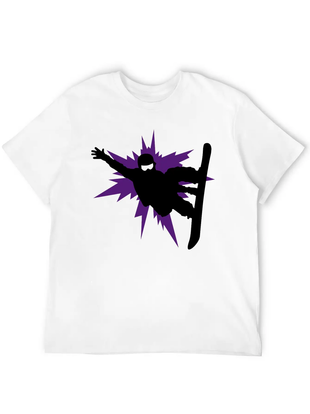 Snowboard Essential Cotton Tee For Daily Outfits – Unisex Style